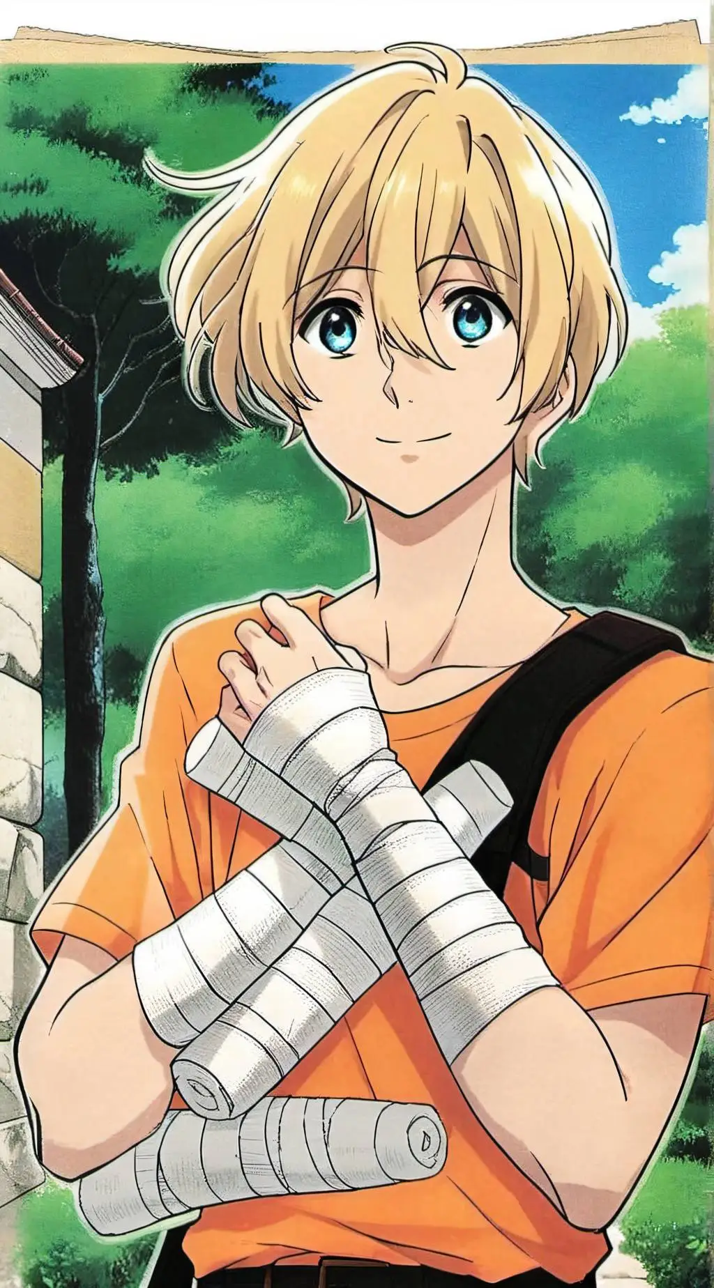 ai character: Will Solace background