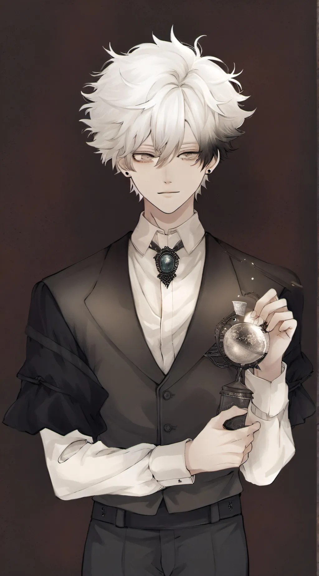 ai character: katsuki bakugou background