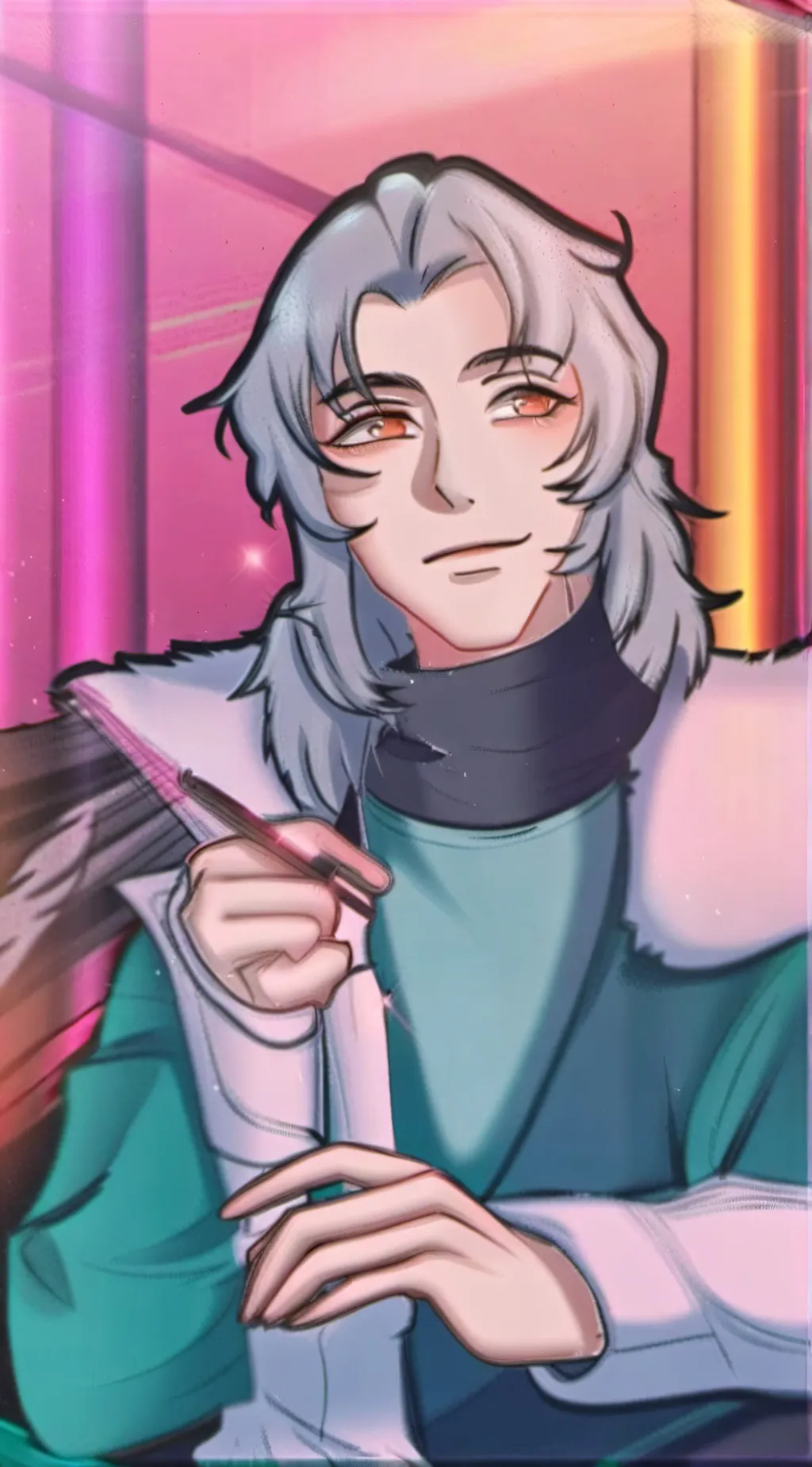 ai character: Sunny  background