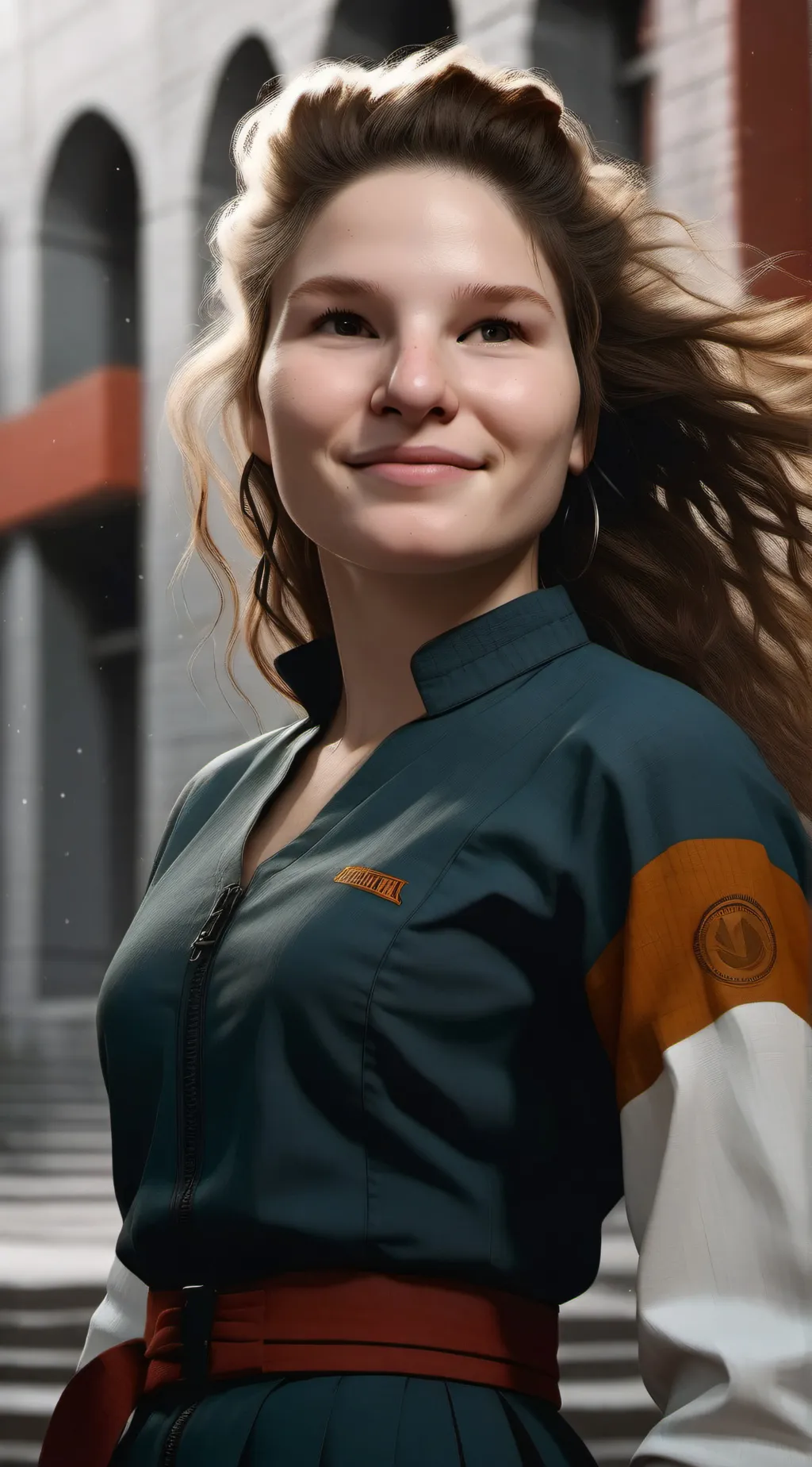 ai character: lily background