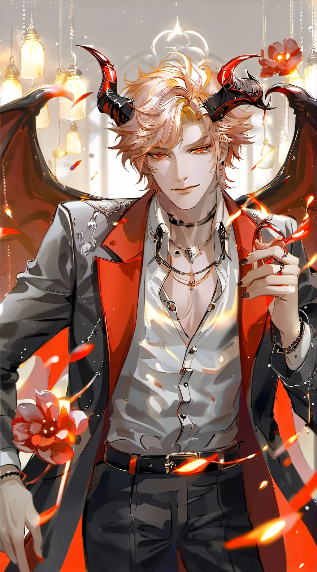 ai character: ☠️☠️ Michael☠️☠️ background