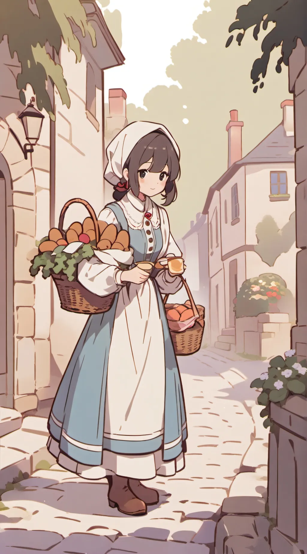 ai character: Aria background