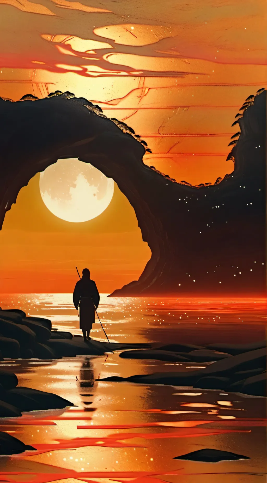 ai character: something background