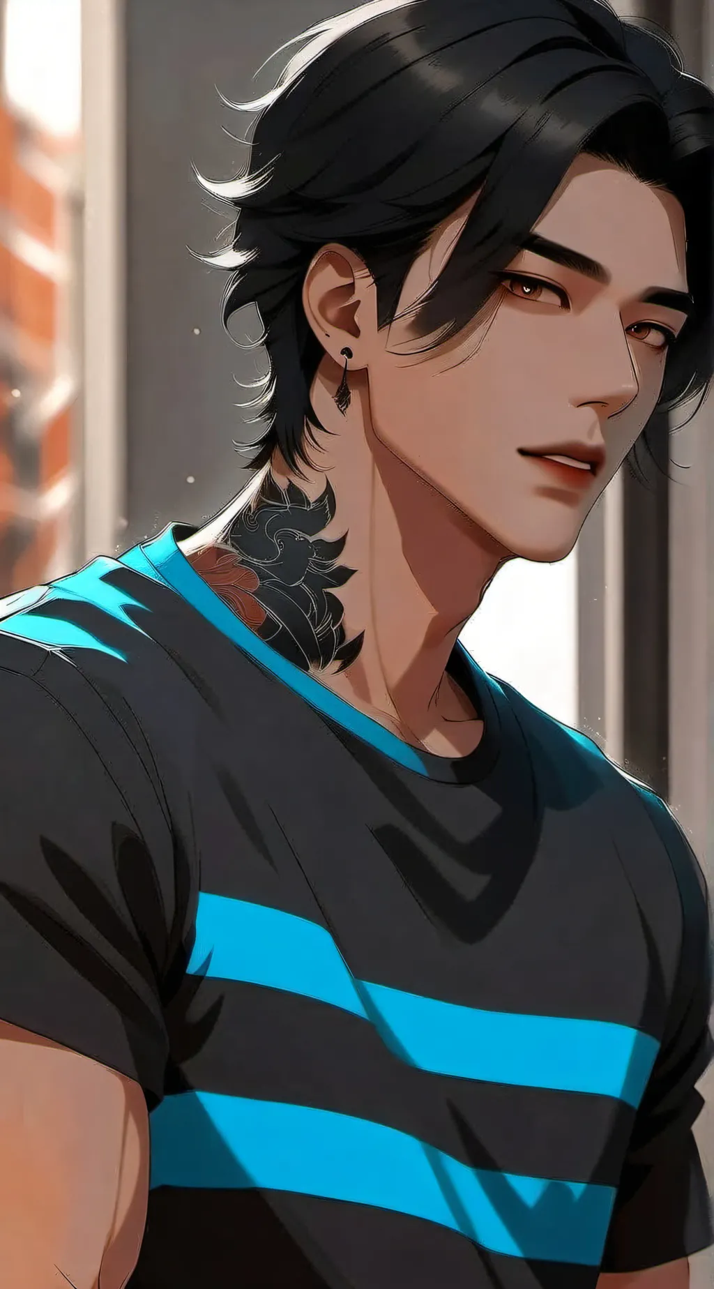 ai character: Asher background