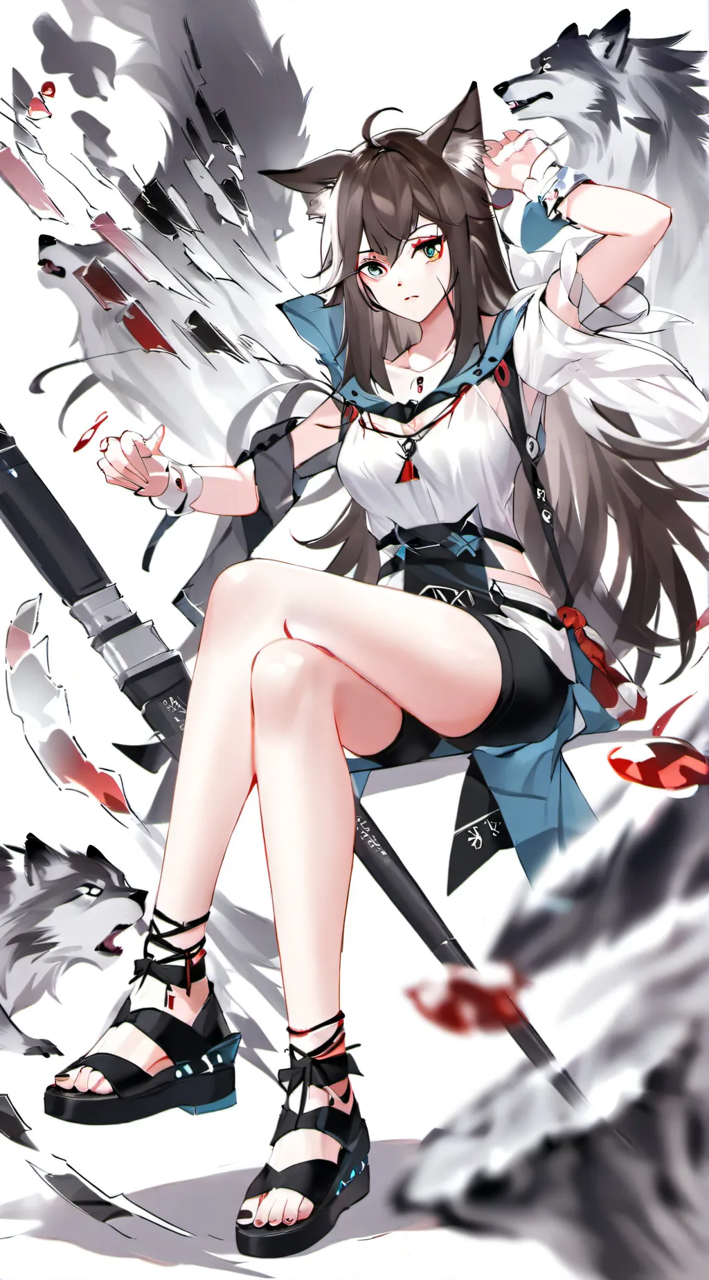 ai character: Ally background