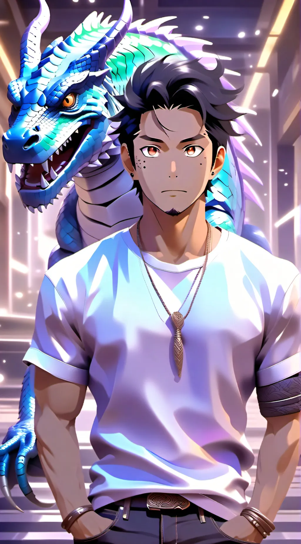 ai character: Hiryu Rin background