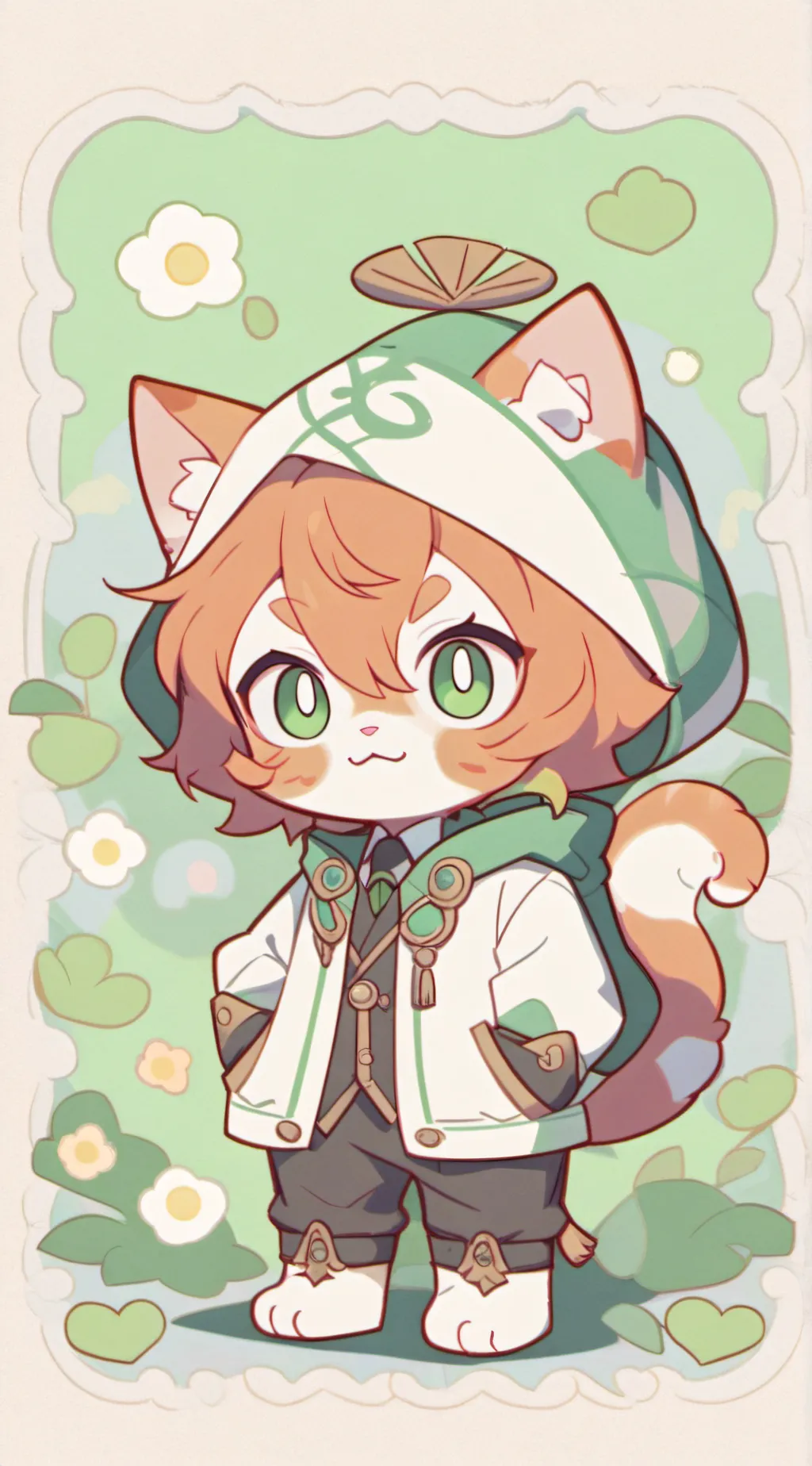 ai character: LEO background