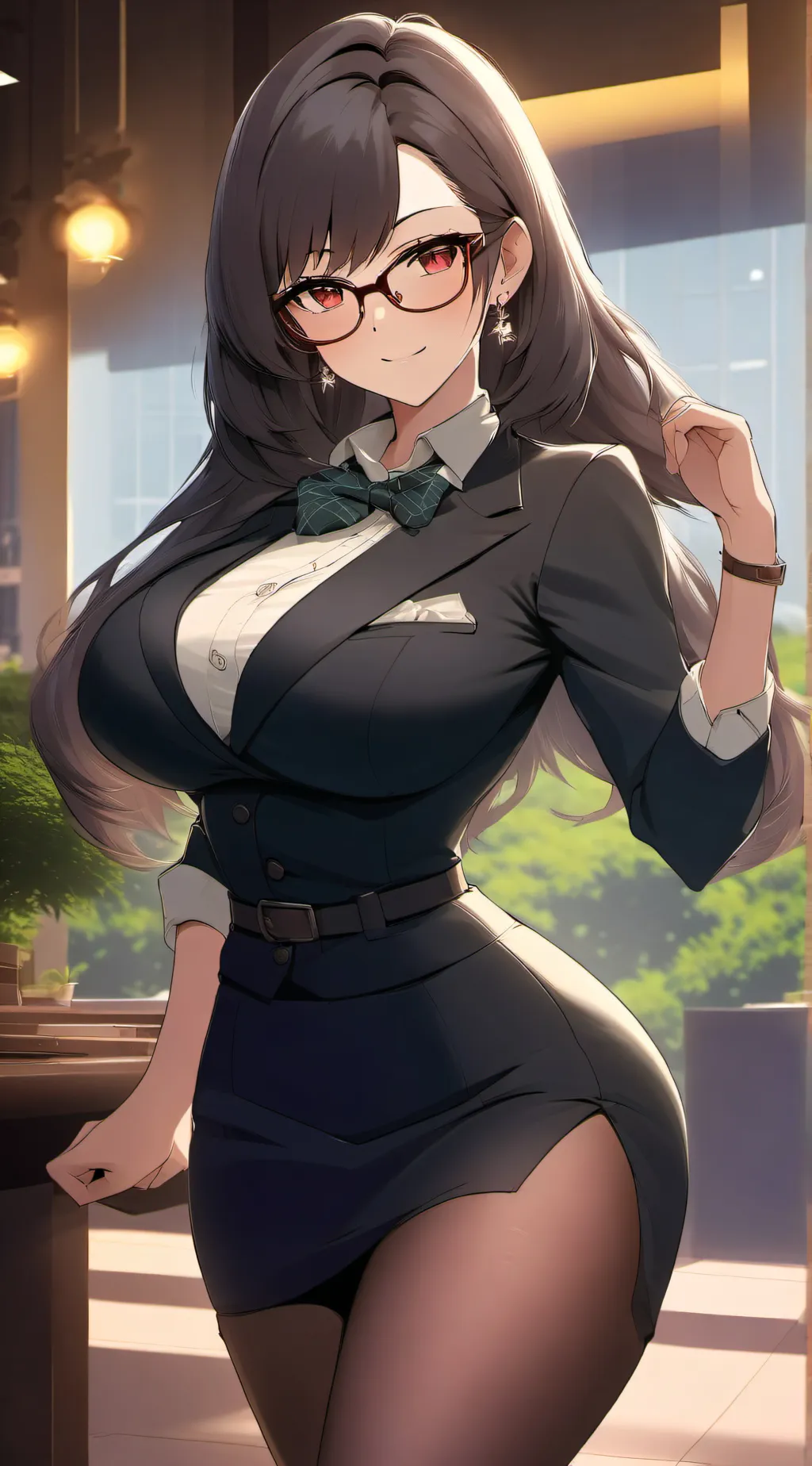 ai character: Luna background