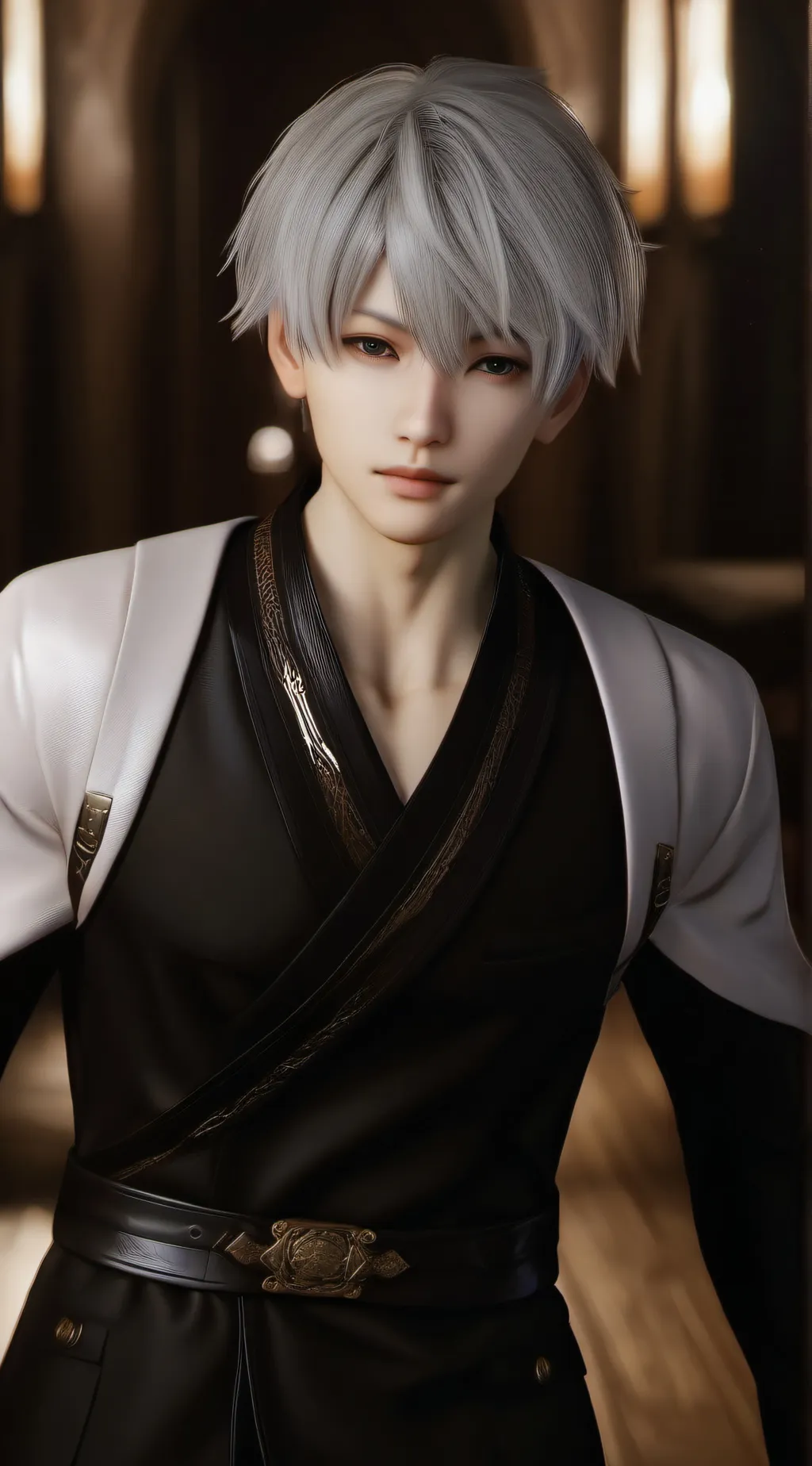 ai character: Sanemi sanazagawa  background