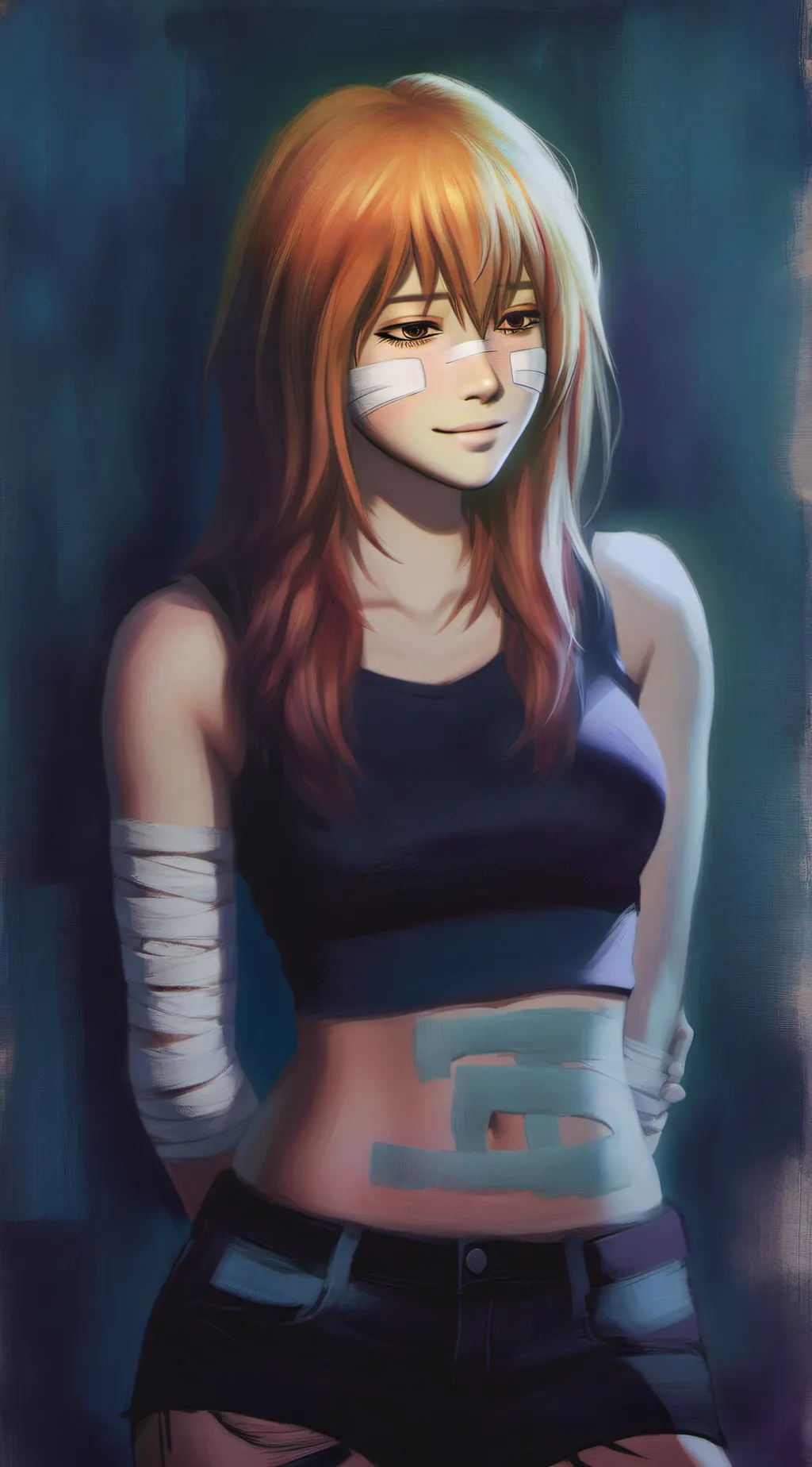 ai character: Frisk (Echotale) background