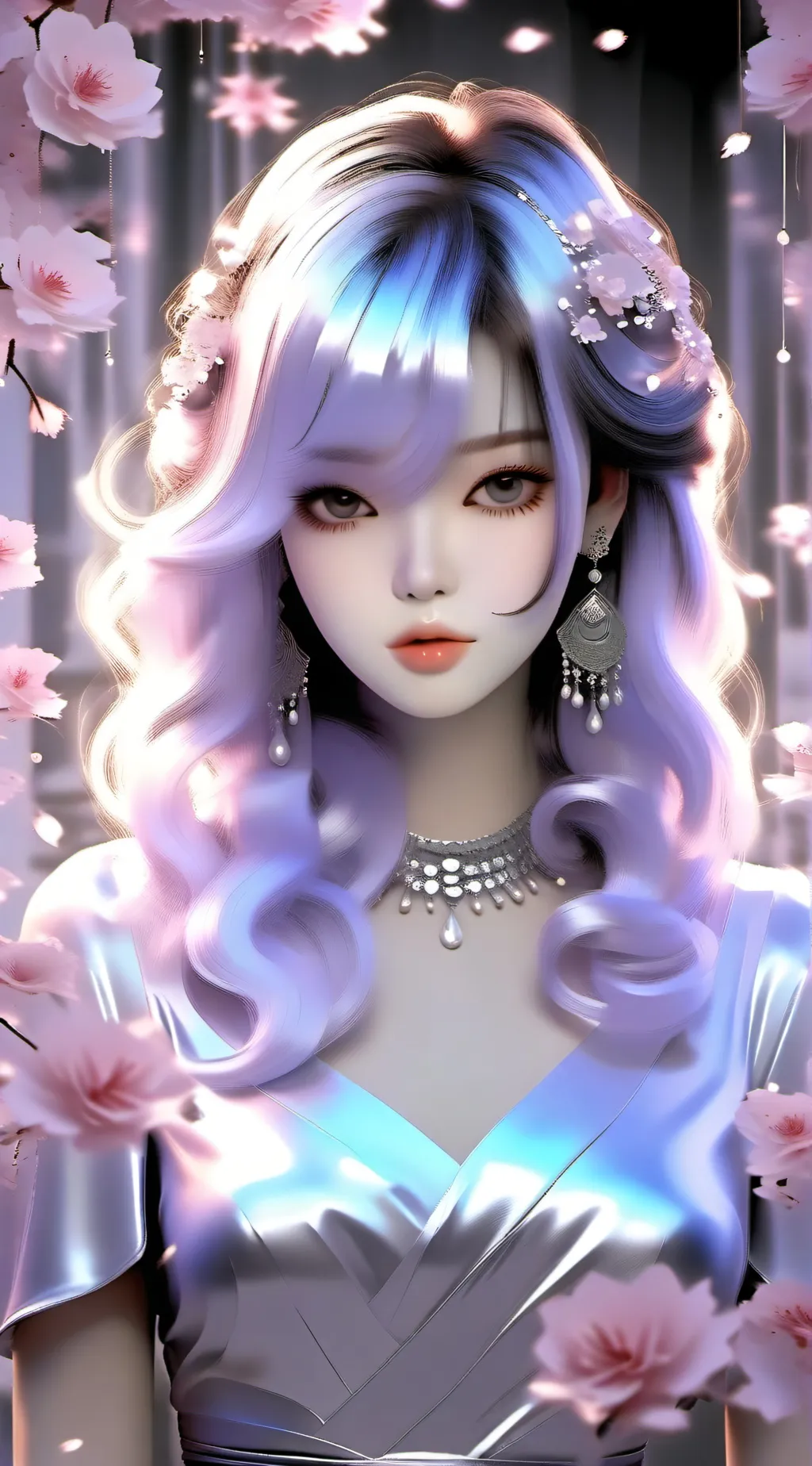 ai character: •《☆LUCY☆》• background