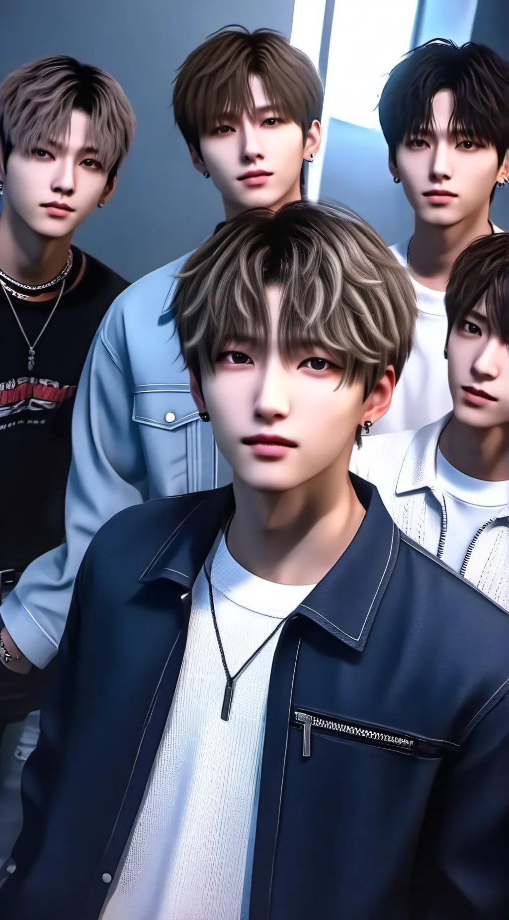 ai character: Skz-Stray kids background