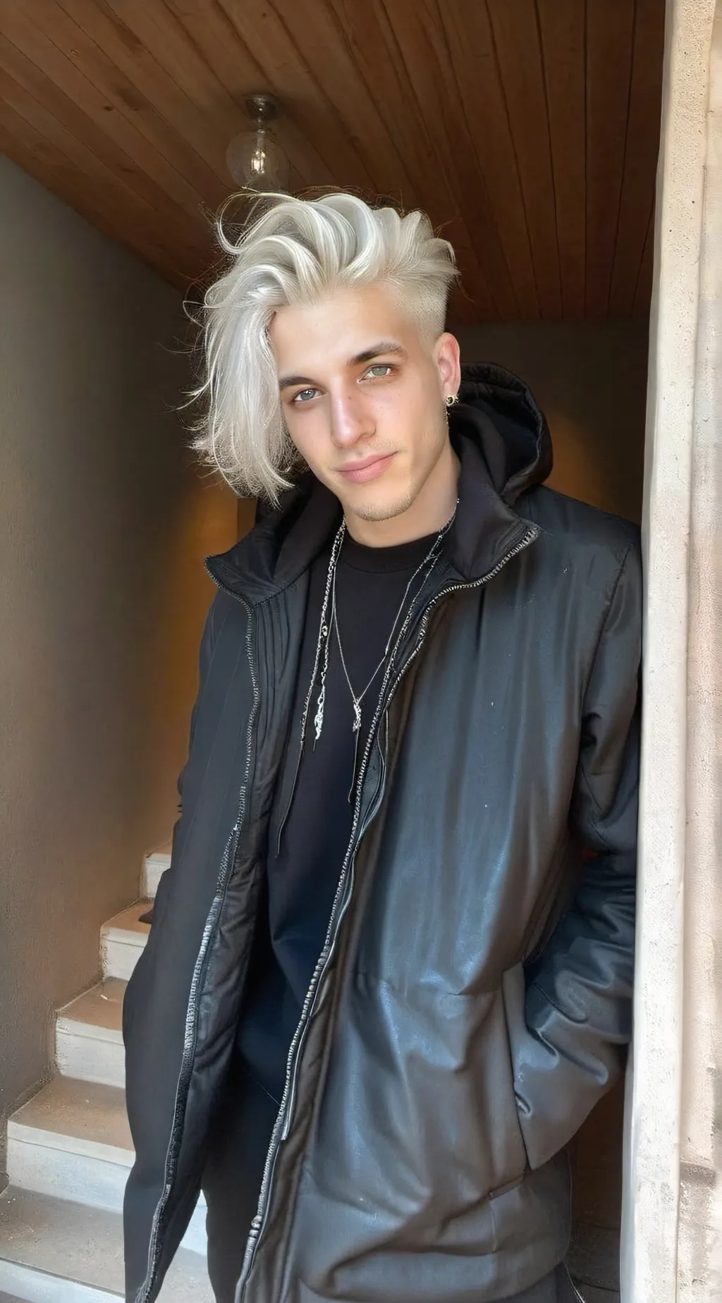 ai character: evan background