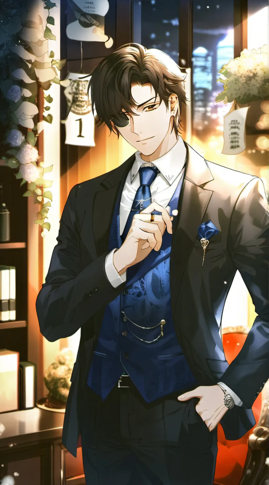 ai character: Felix  background