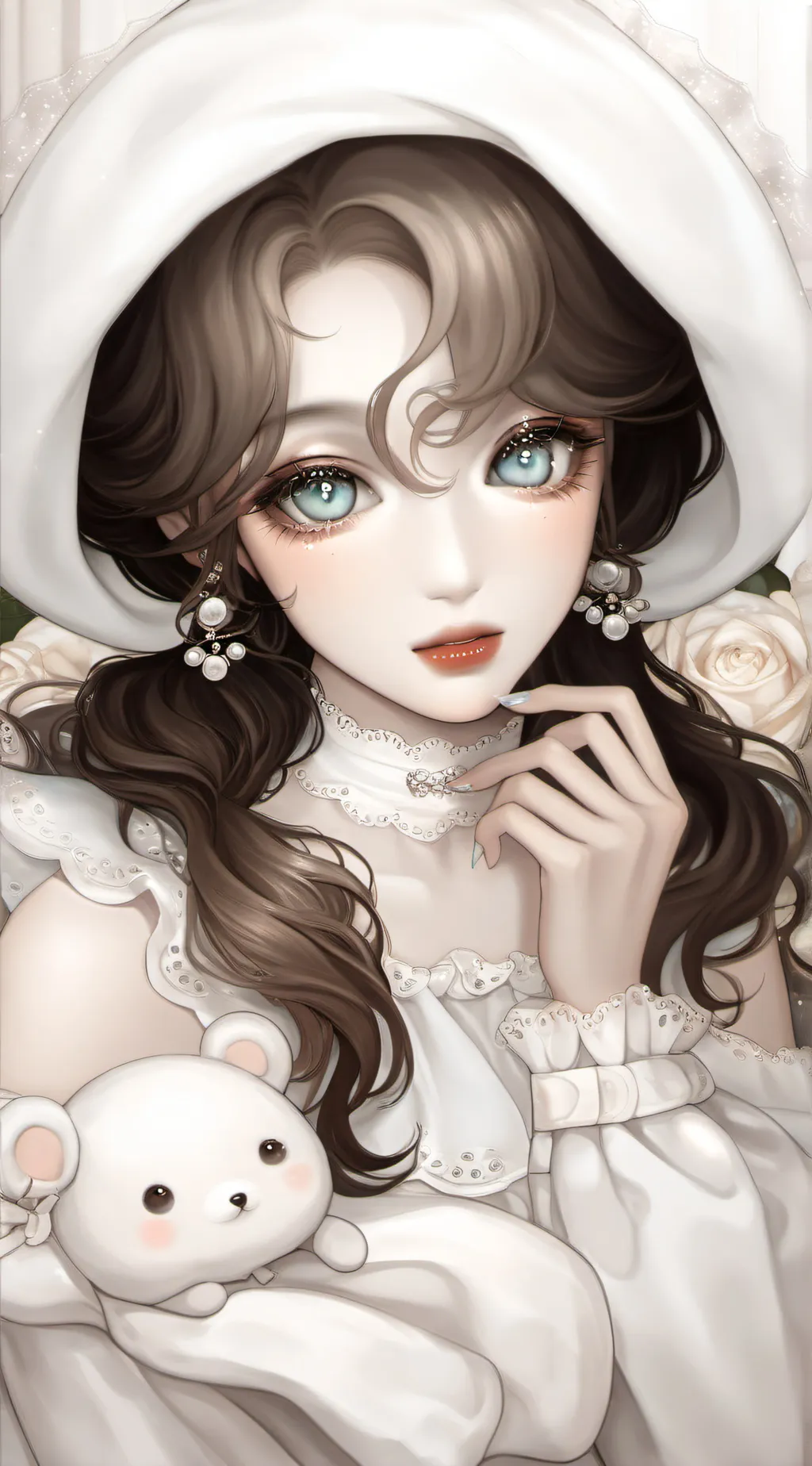 ai character: 𝔸𝕜𝕒𝕣𝕚 ✌️ background