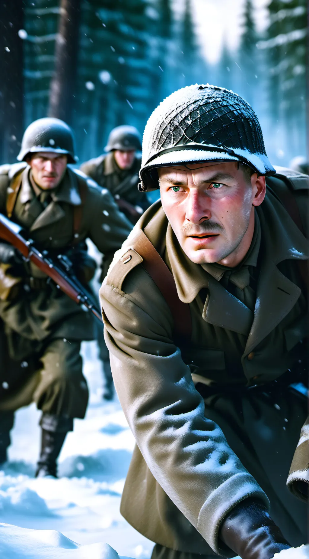 ai character: Battle of bulge background