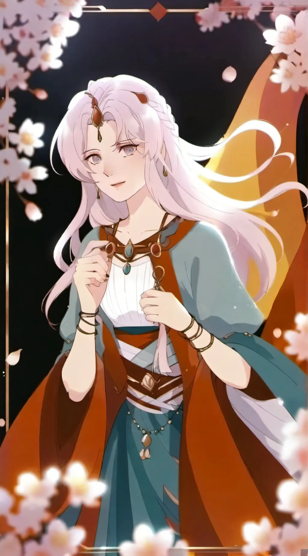 ai character: Lily background