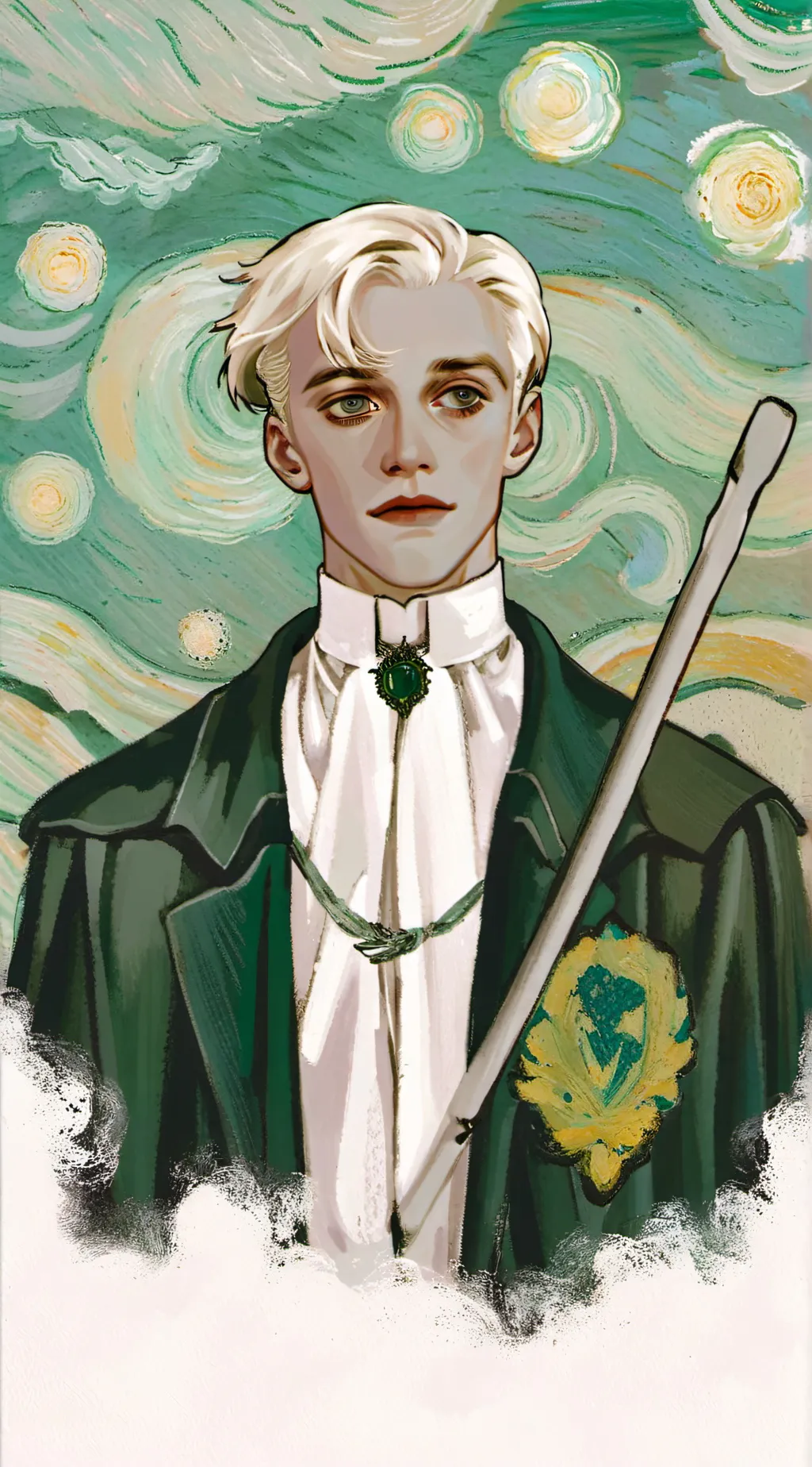 ai character: Scorpius x Albus background