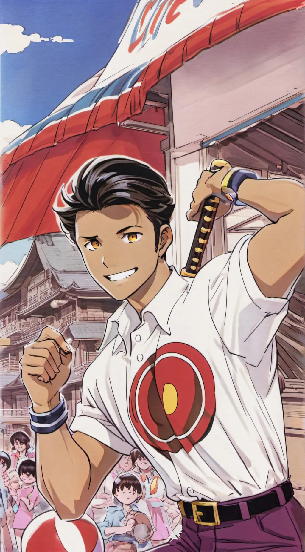 ai character: Ken background