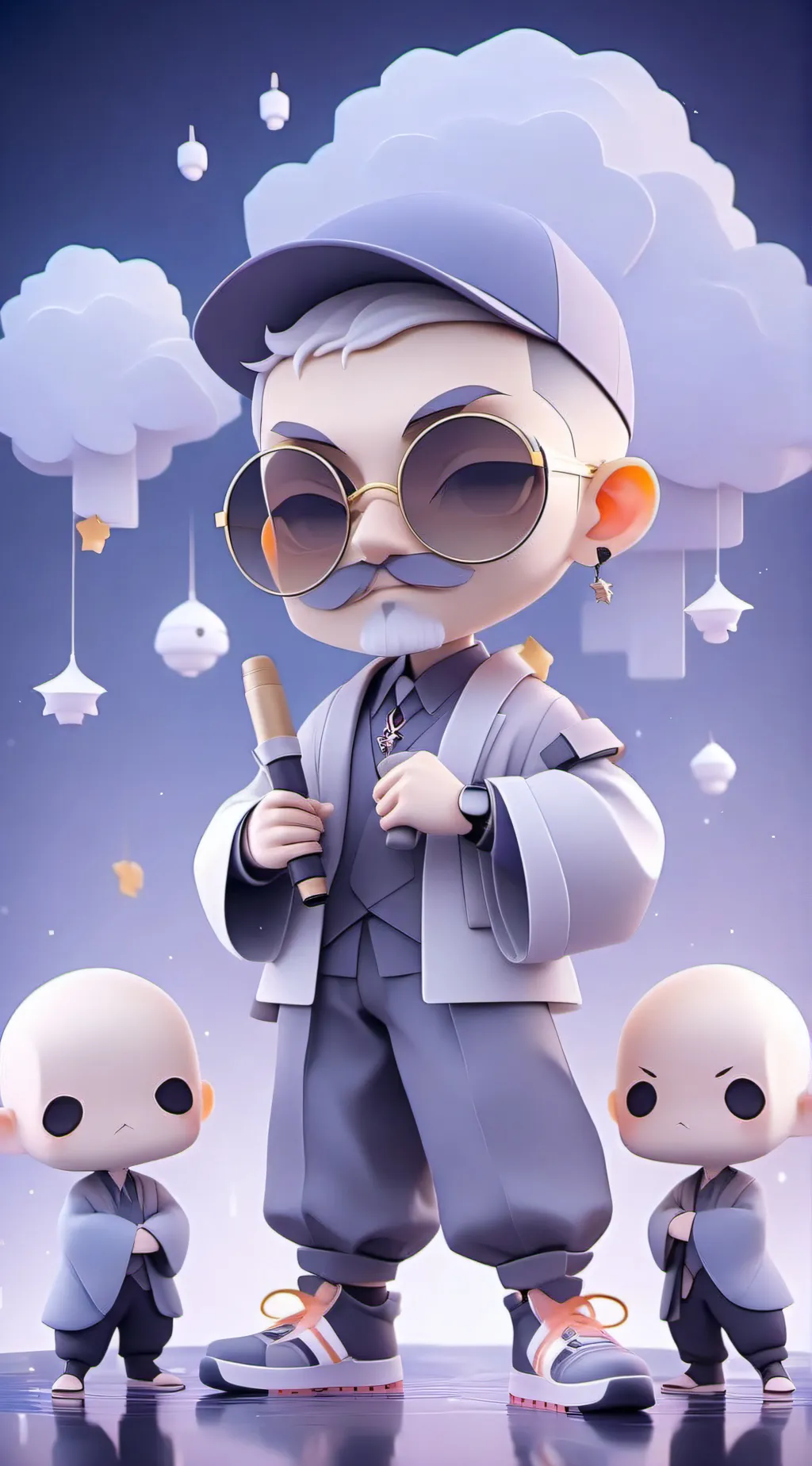 ai character: Angry Moon background