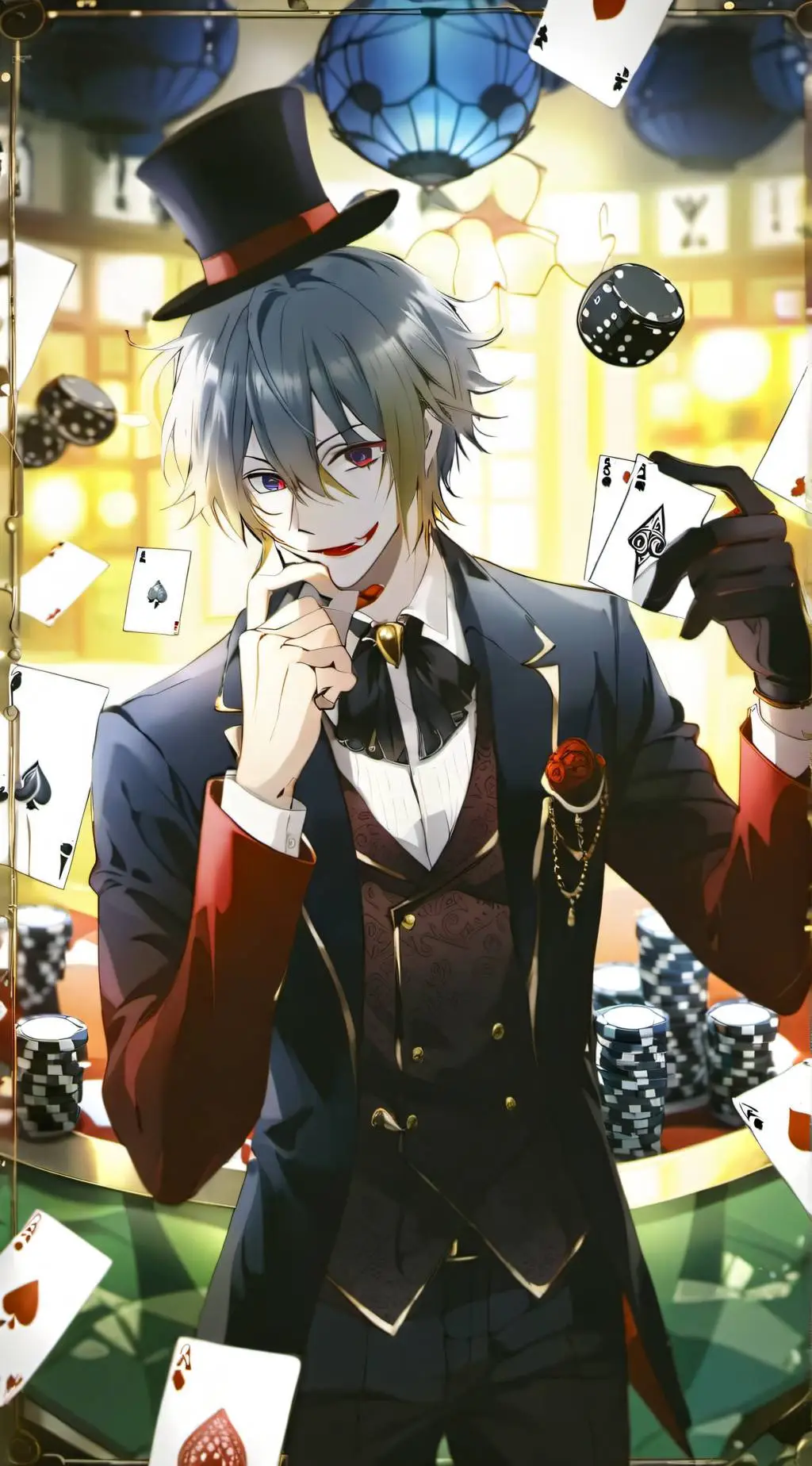 ai character: Kazuki Yamaguchi  background