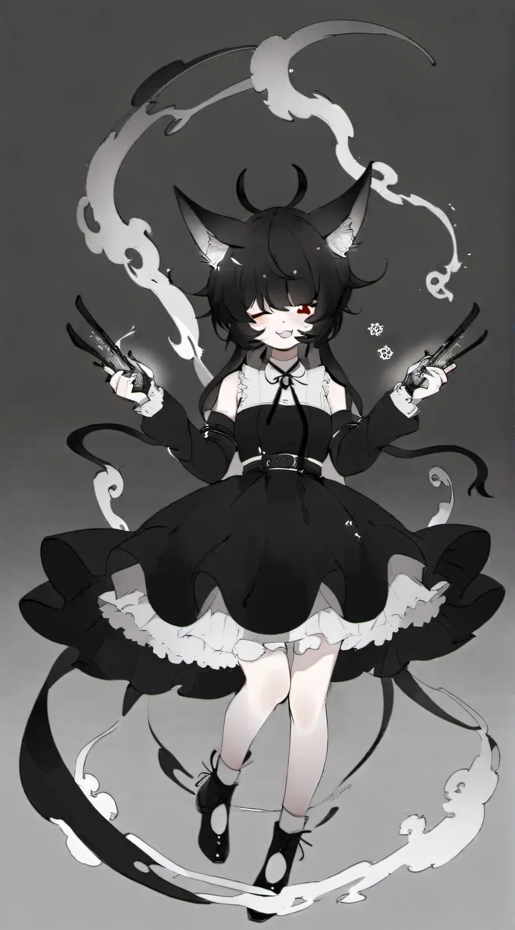 ai character: ashelybunni background