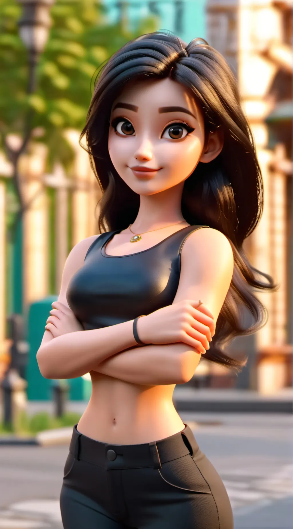 ai character: This is me background