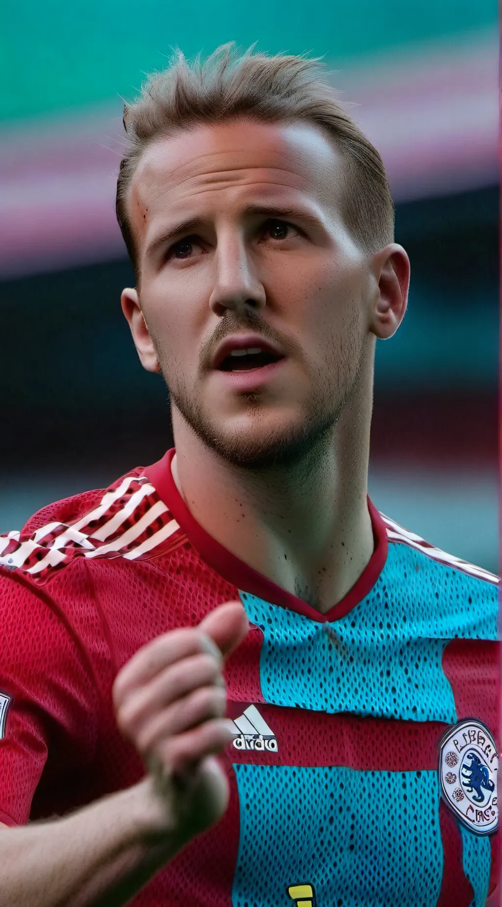 ai character: harry kane  background