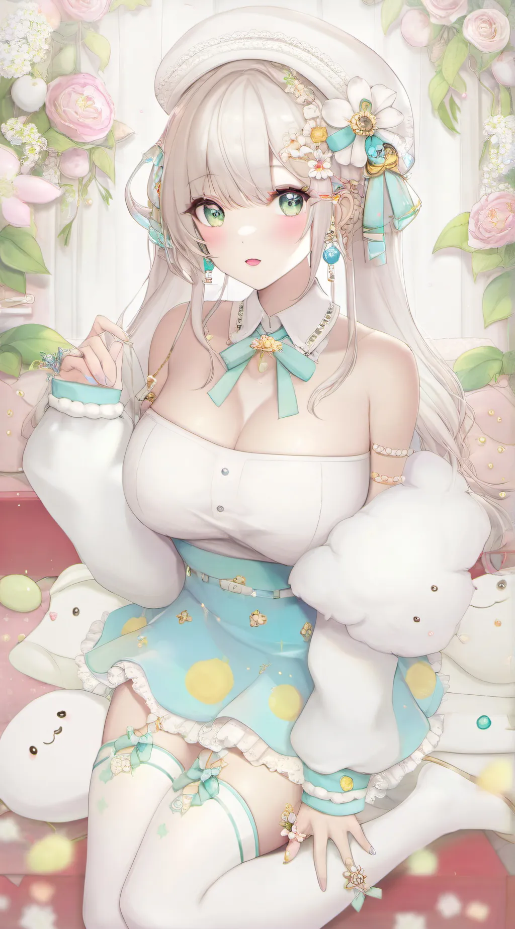 ai character: ★Iris★ background