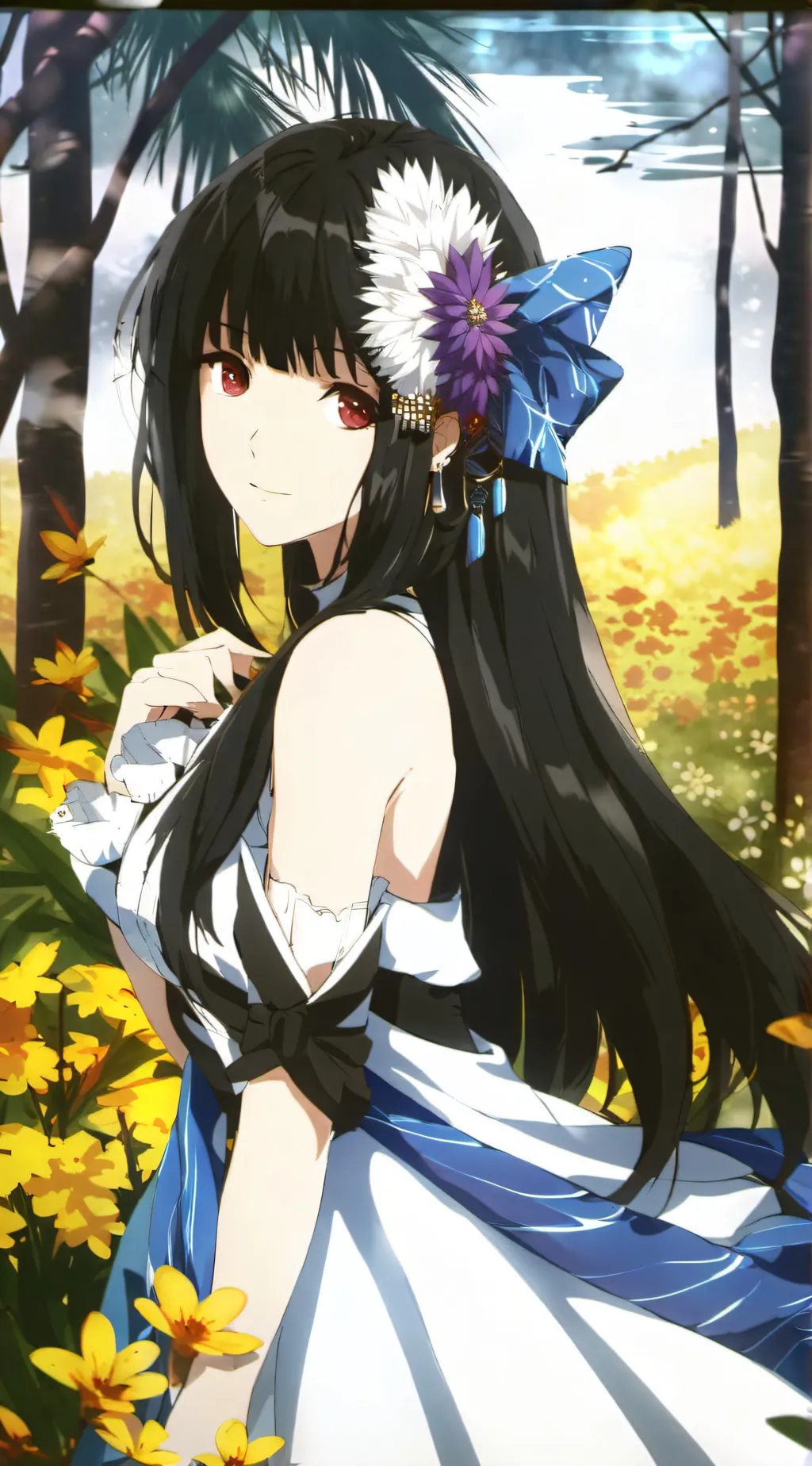 ai character: sarah background