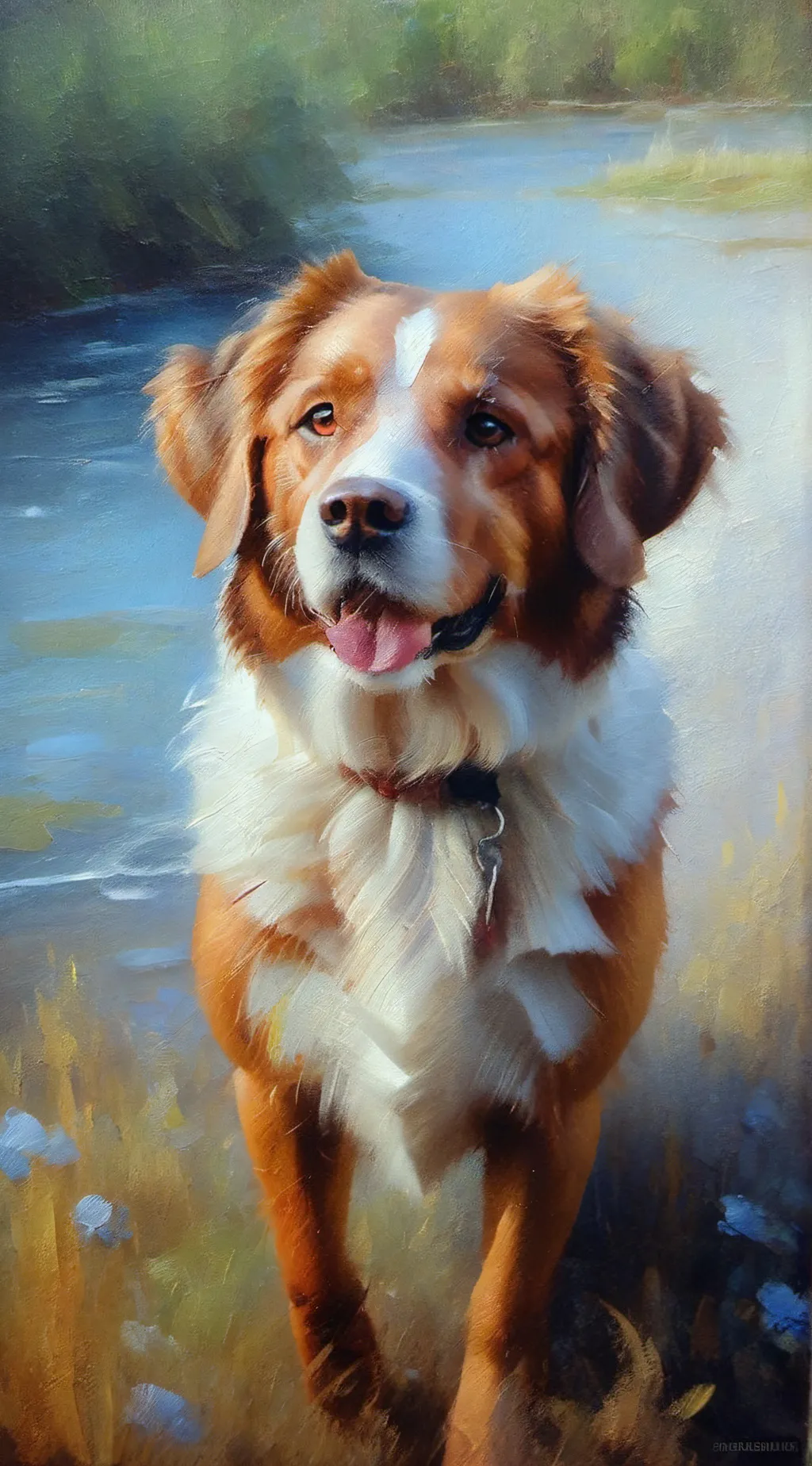 ai character: || HH ★ DOG || background