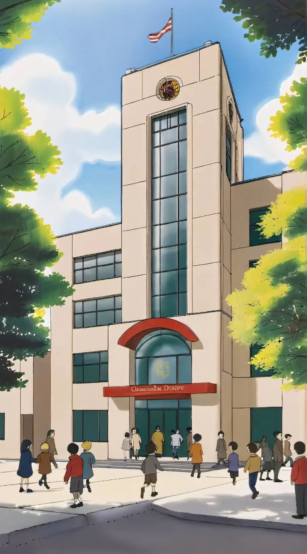 ai character: 📄FPE✏️ background