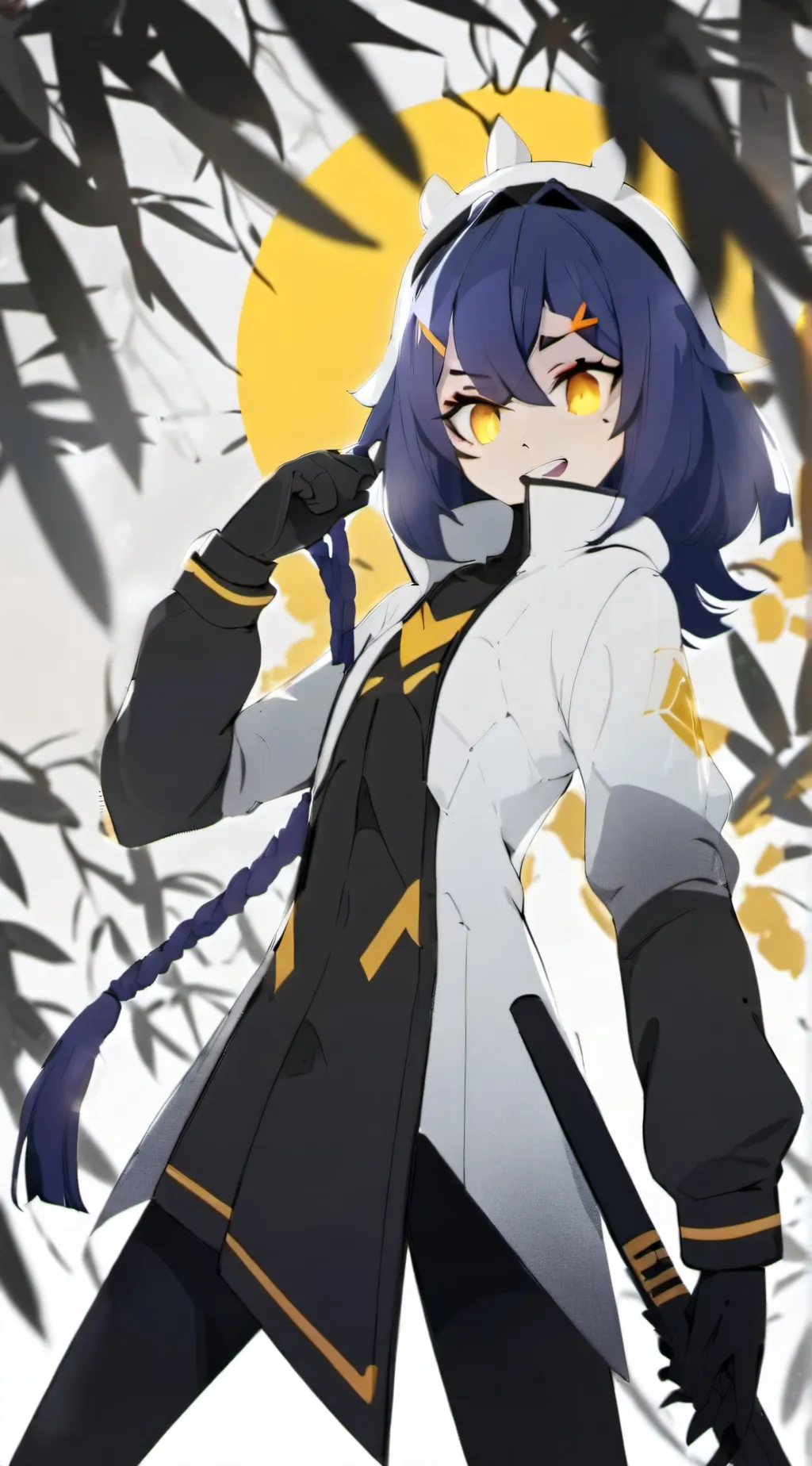 ai character: Human V background