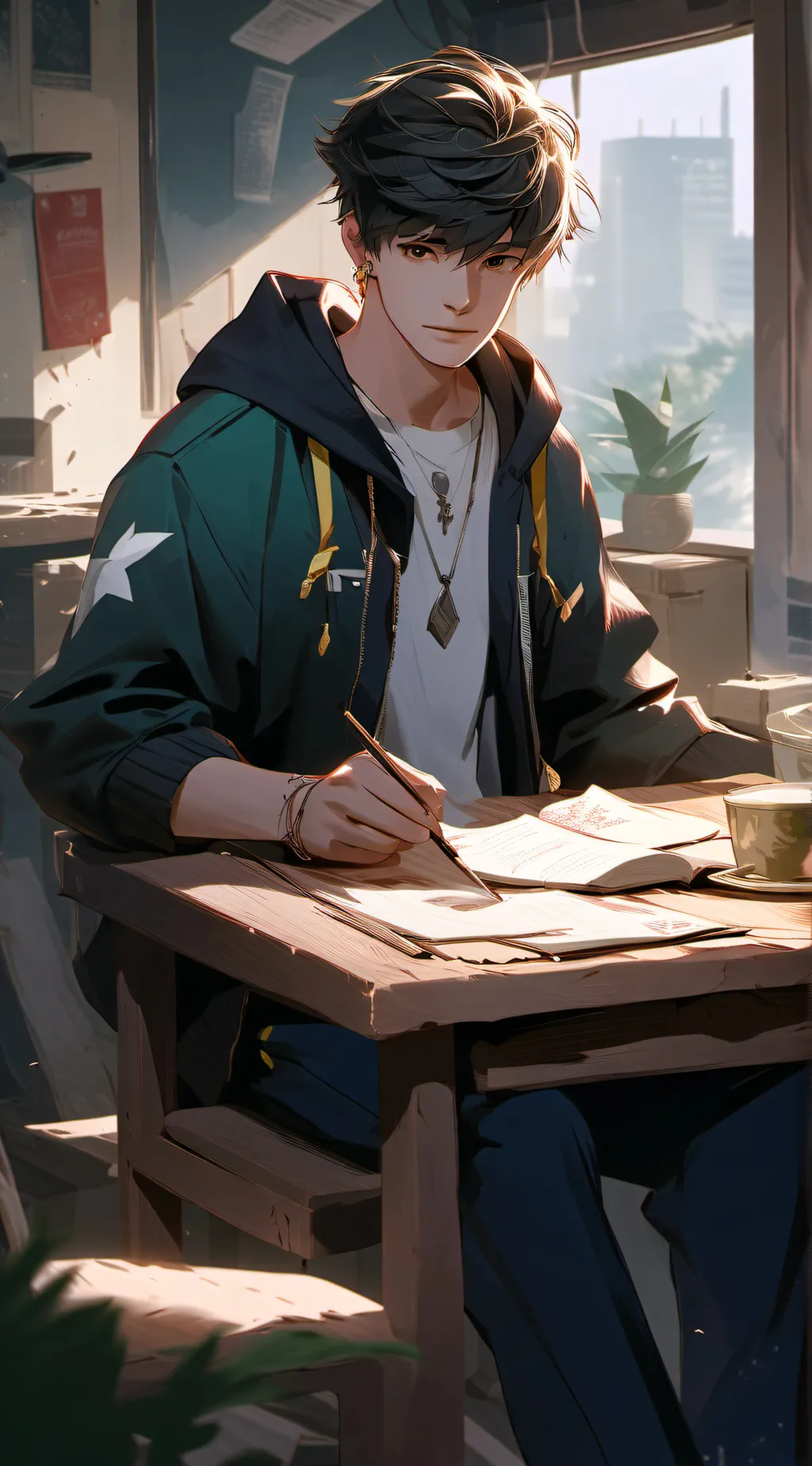 ai character: Tristan background