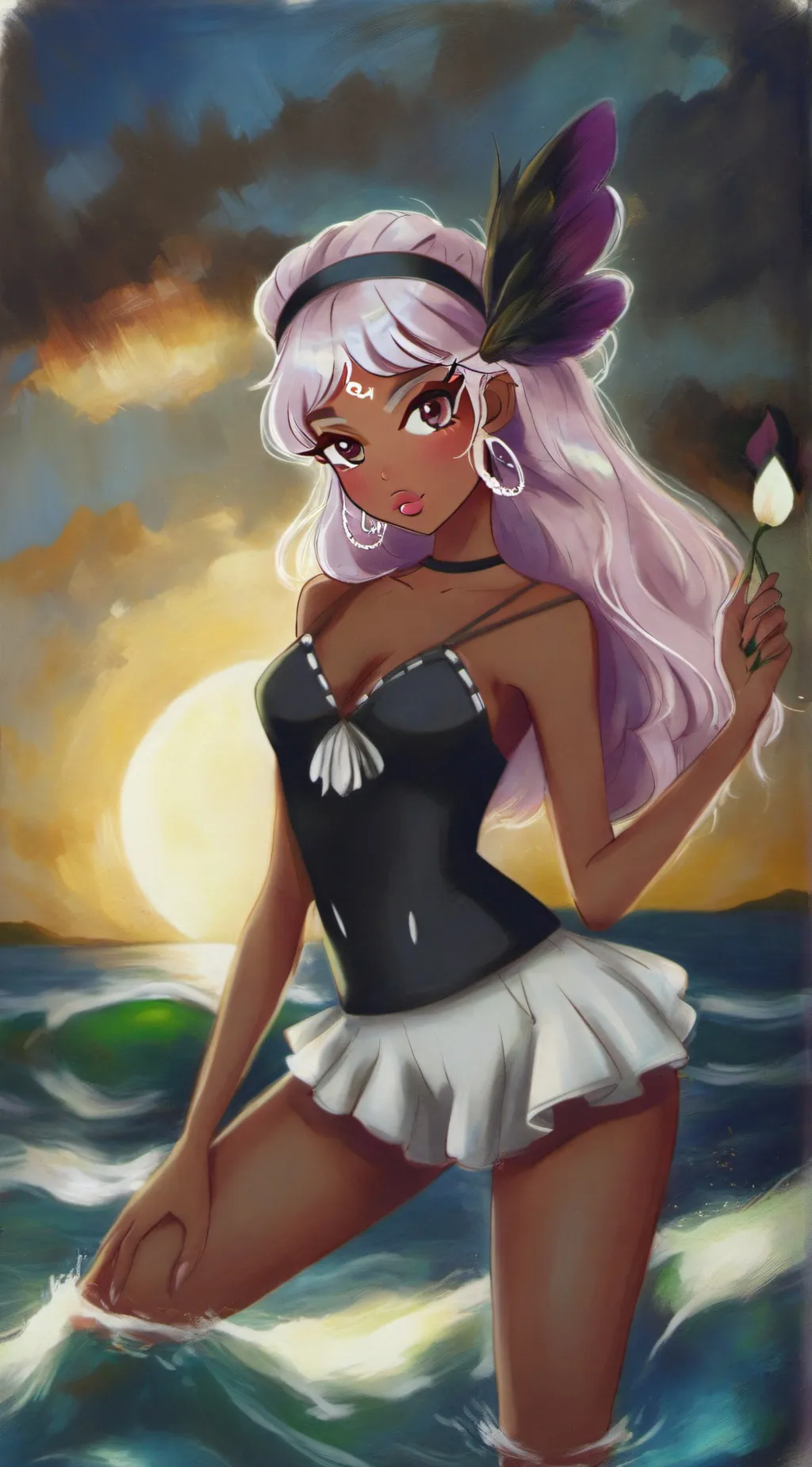 ai character: UwU cat/OWO background