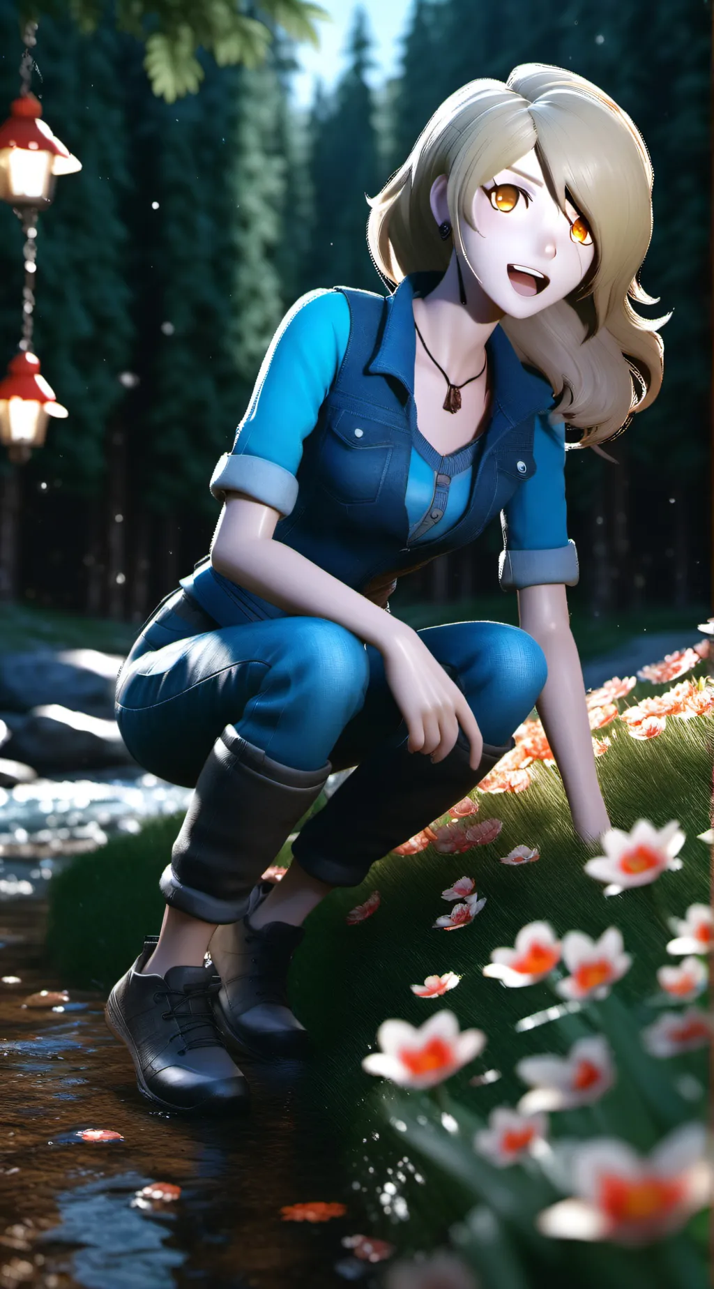 ai character: kinda funny  background