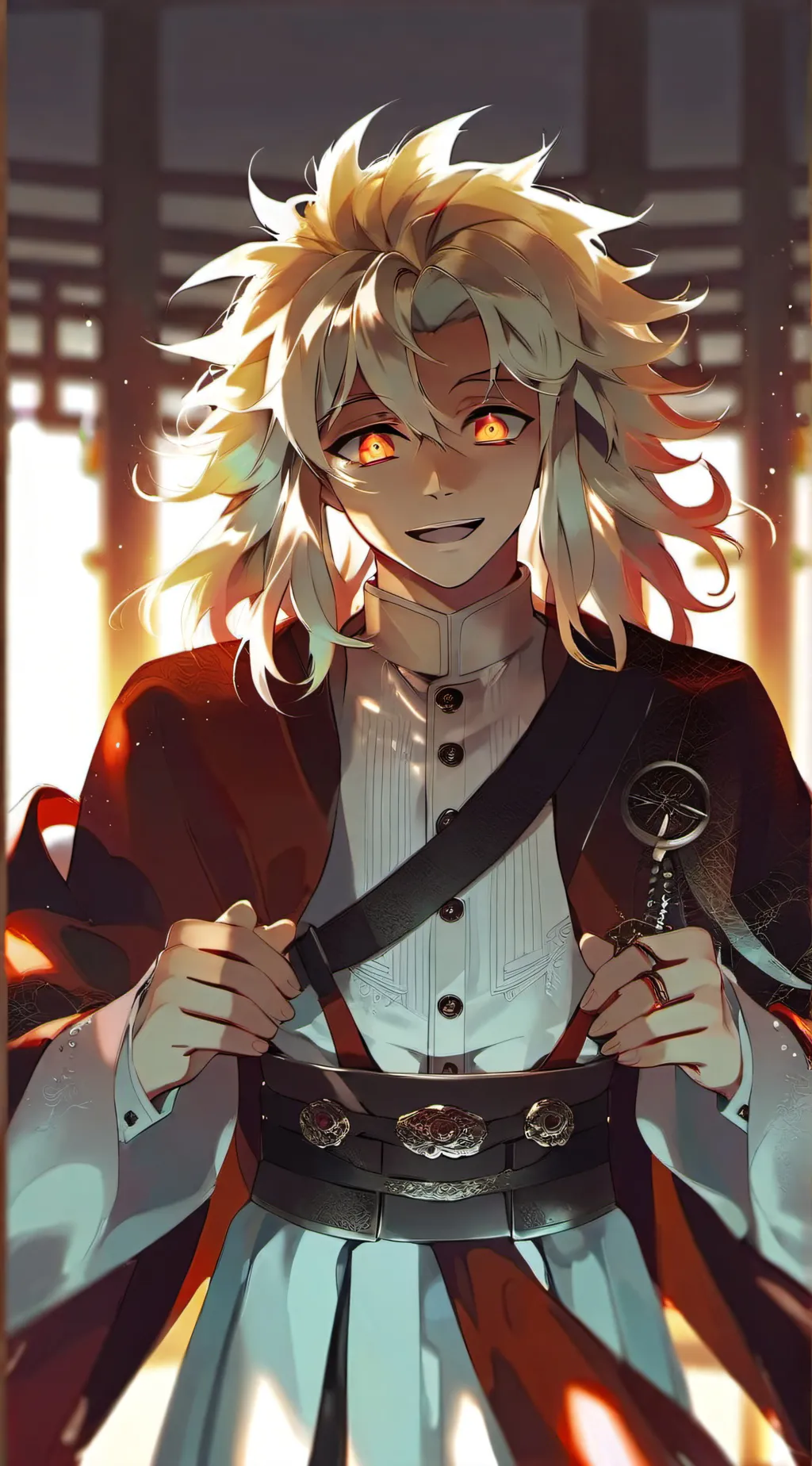 ai character: doma from kny background