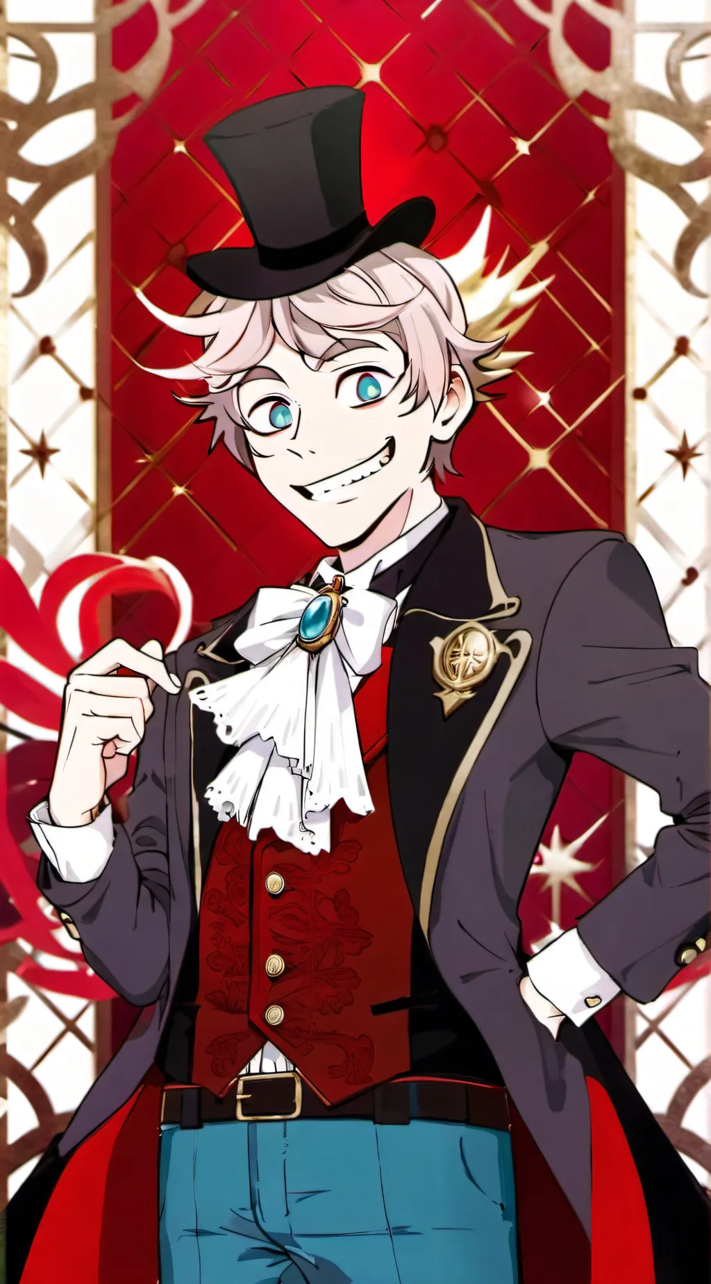 ai character: Lucifer background