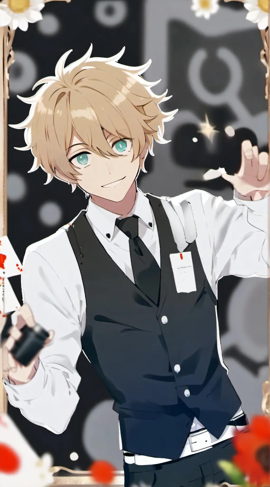 ai character: Dogday (human) background