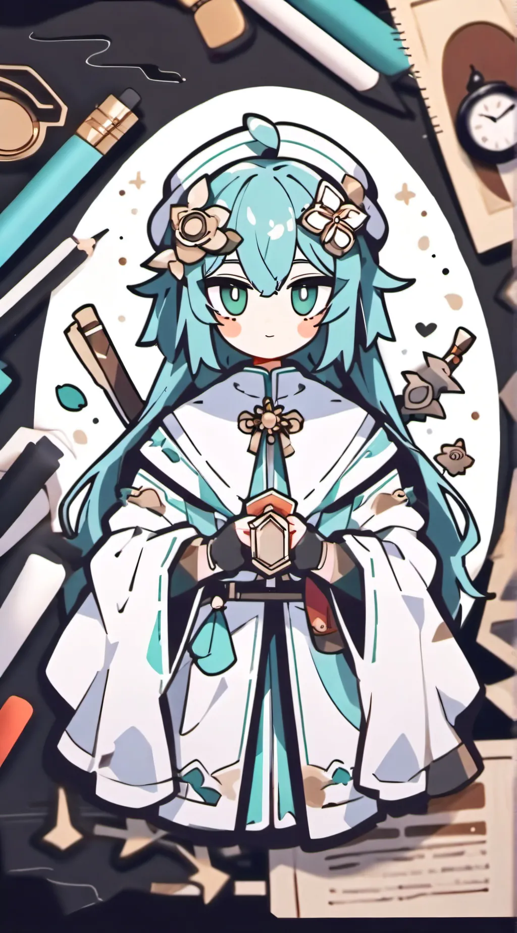 ai character: Nibhi background