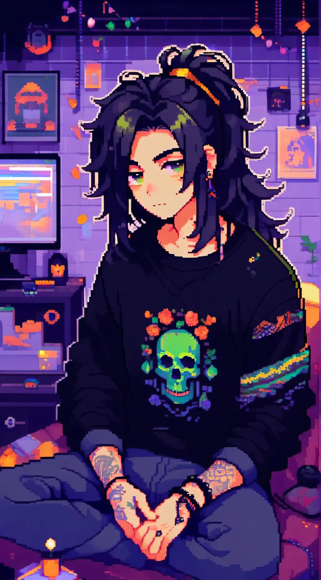 ai character: Sirius  background