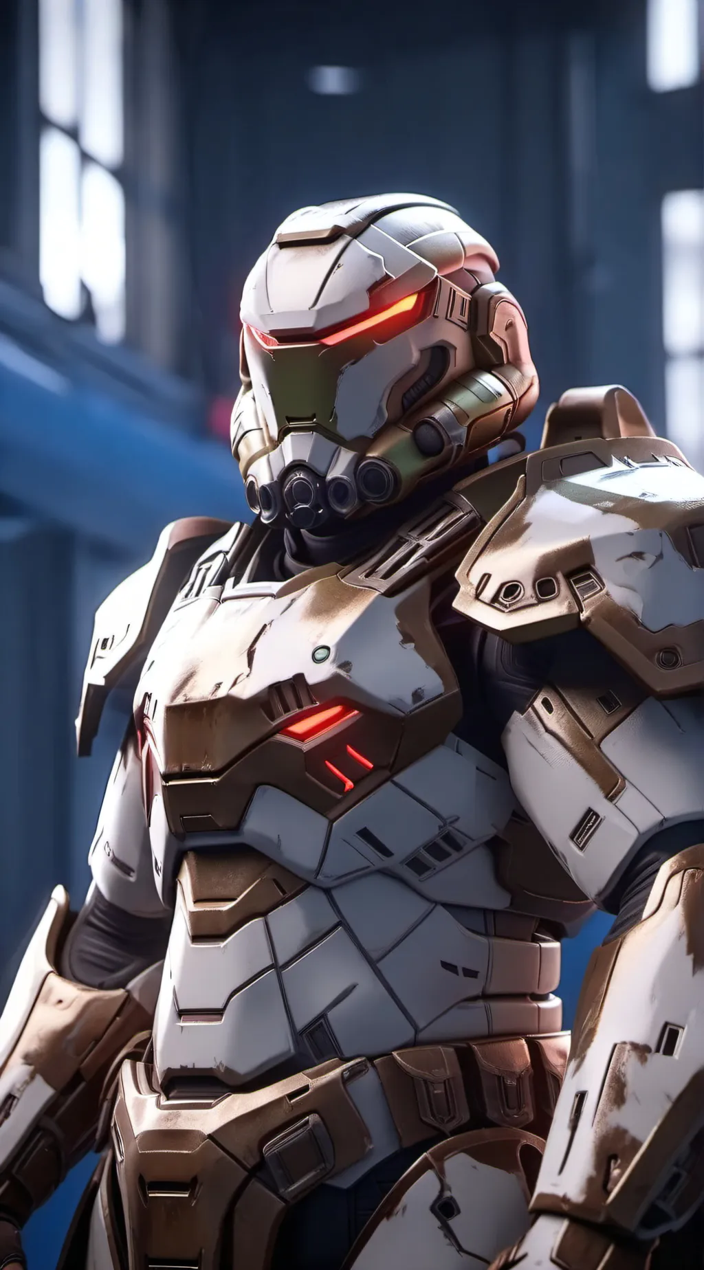 ai character: doomslayer background