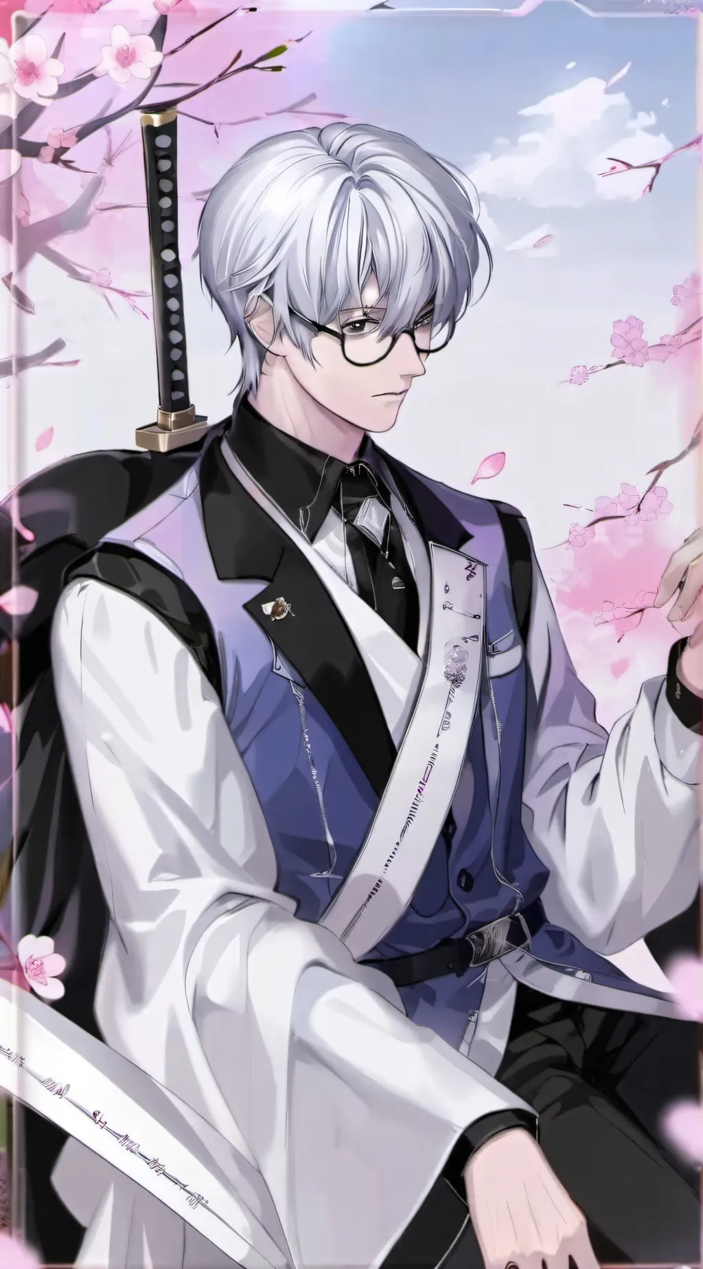 ai character: hishiro  background