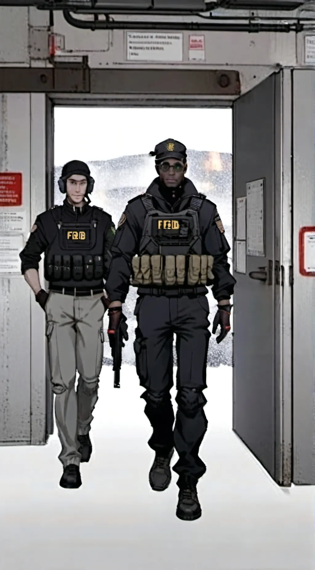 ai character: FBI Team background