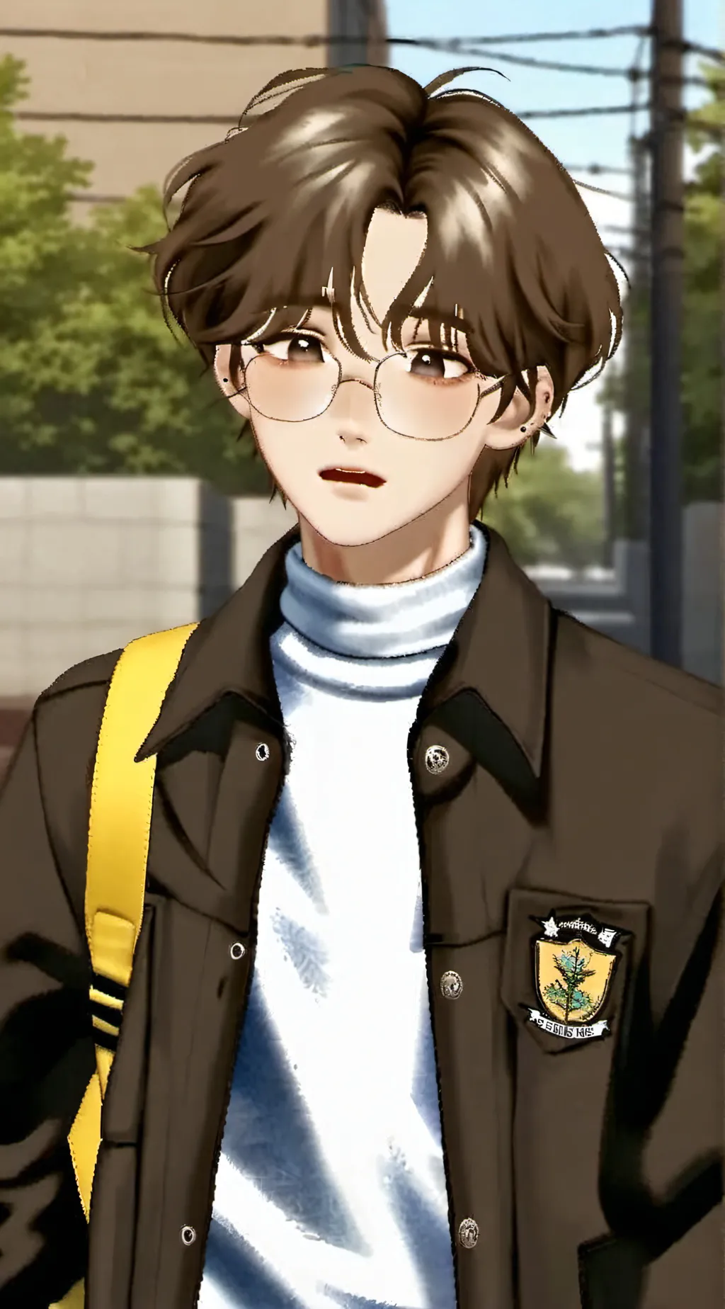 ai character: 宁川 background