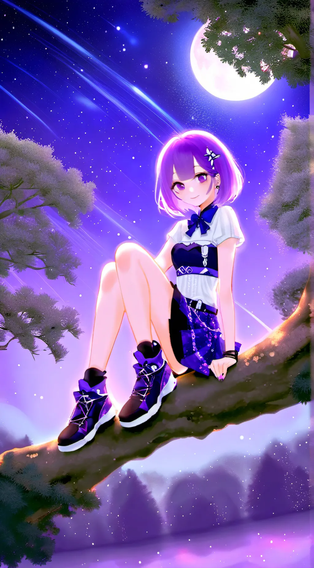 ai character: the meme background