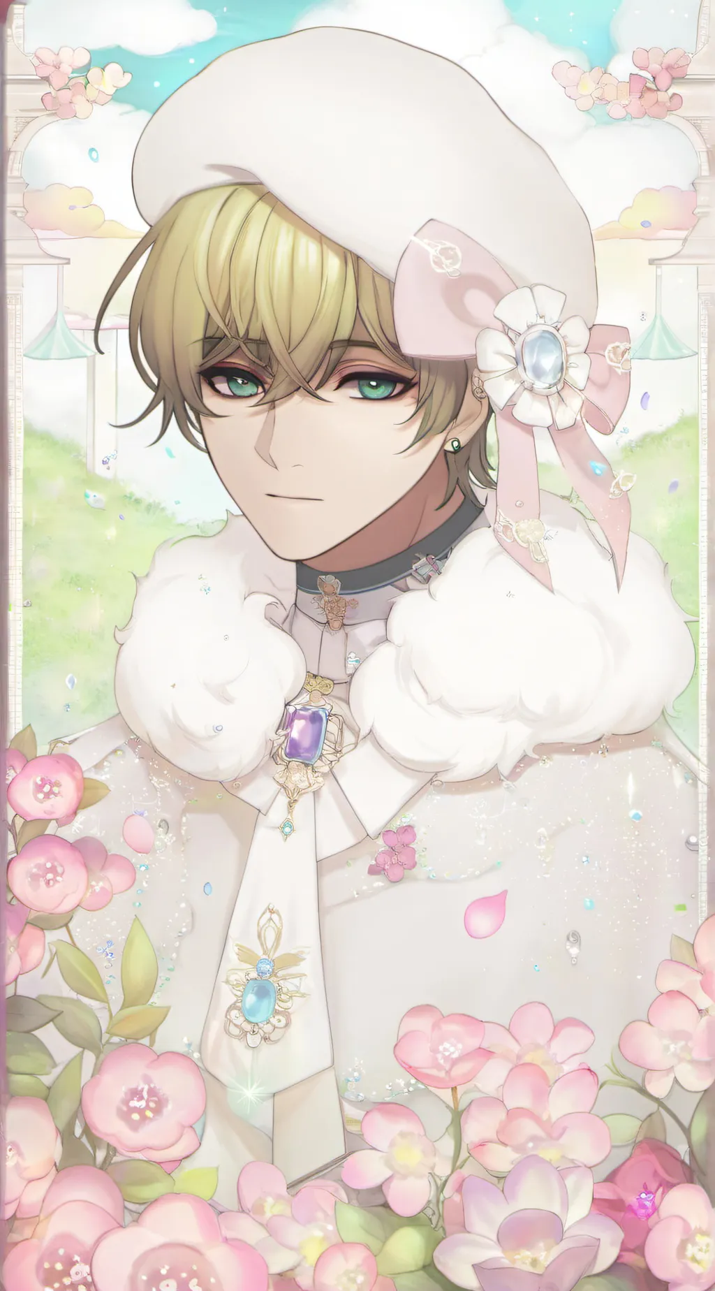 ai character: 🌷🧸~!Hiro!~🧸🌷 background