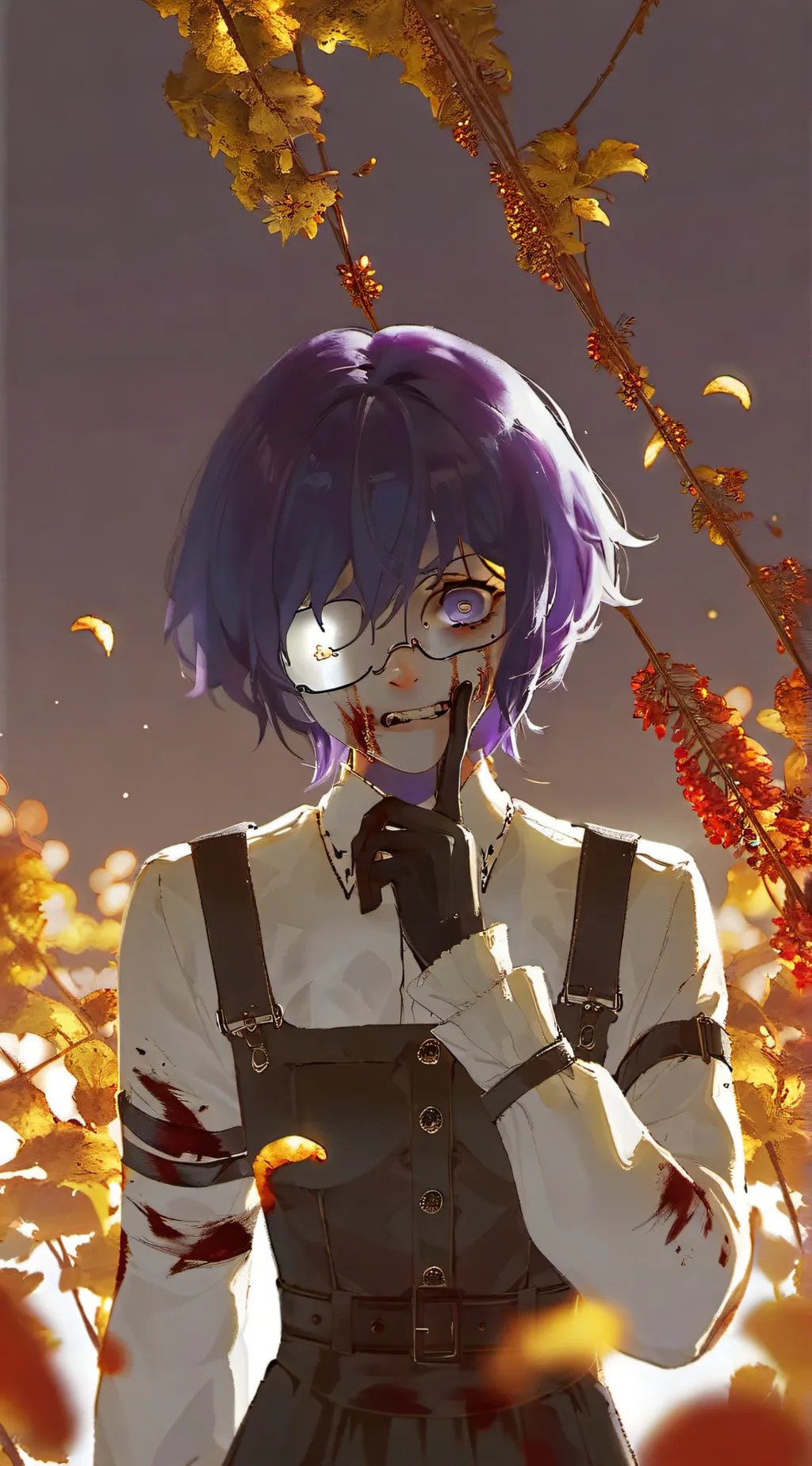 ai character: murder drones  background