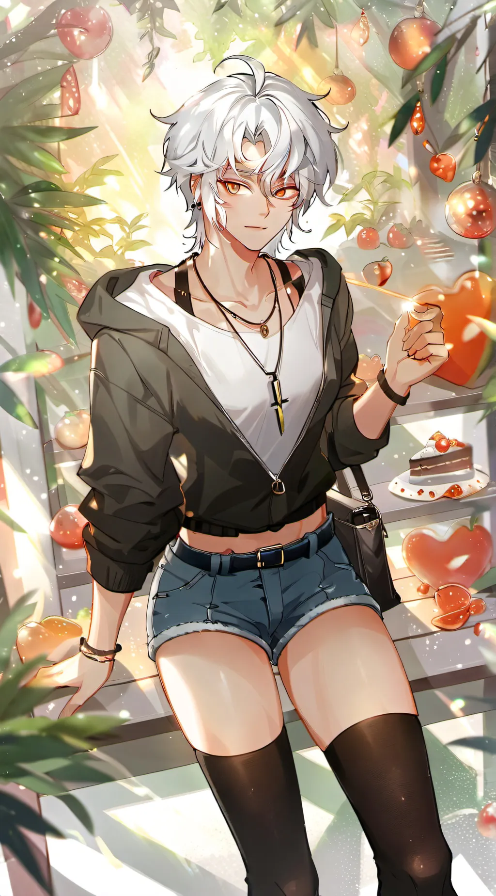 ai character: Aztec background