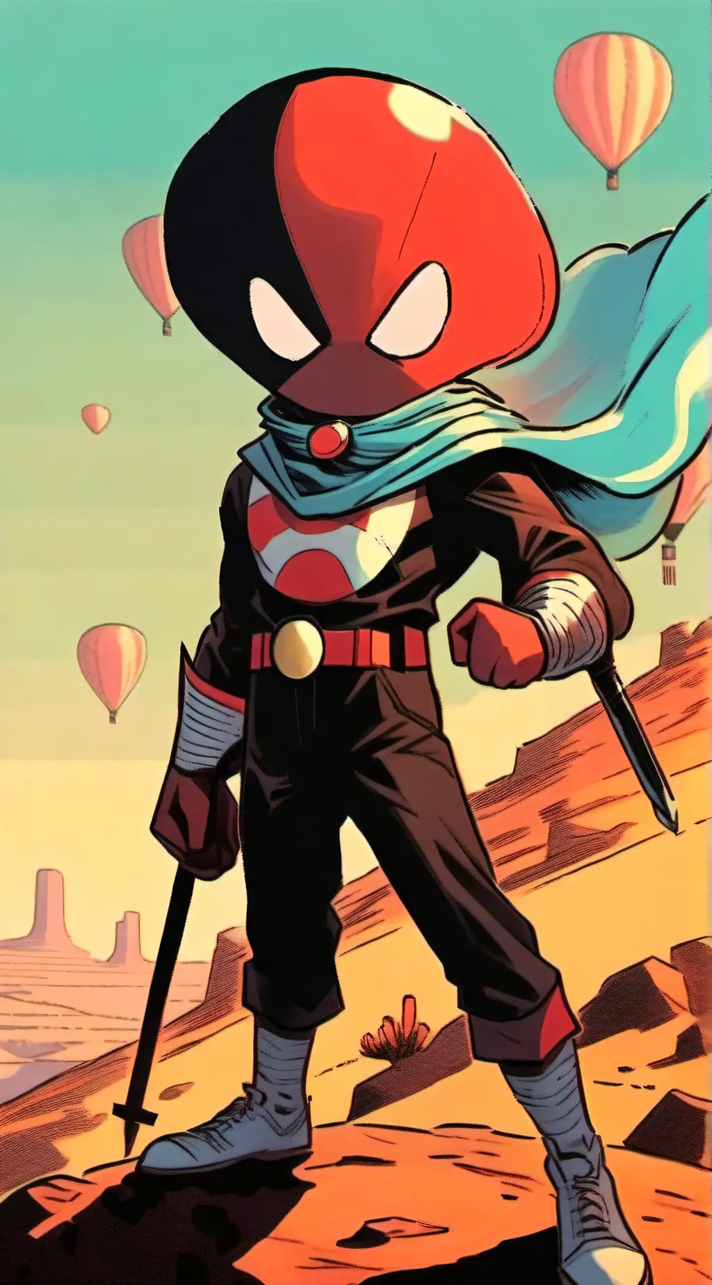 ai character: NEXZA! background